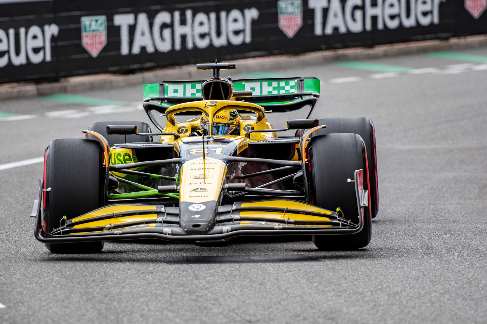 Oscar Piastri #81, McLaren Formula 1 Team; Formel1 GP Monaco Freitag, 24.05.2024