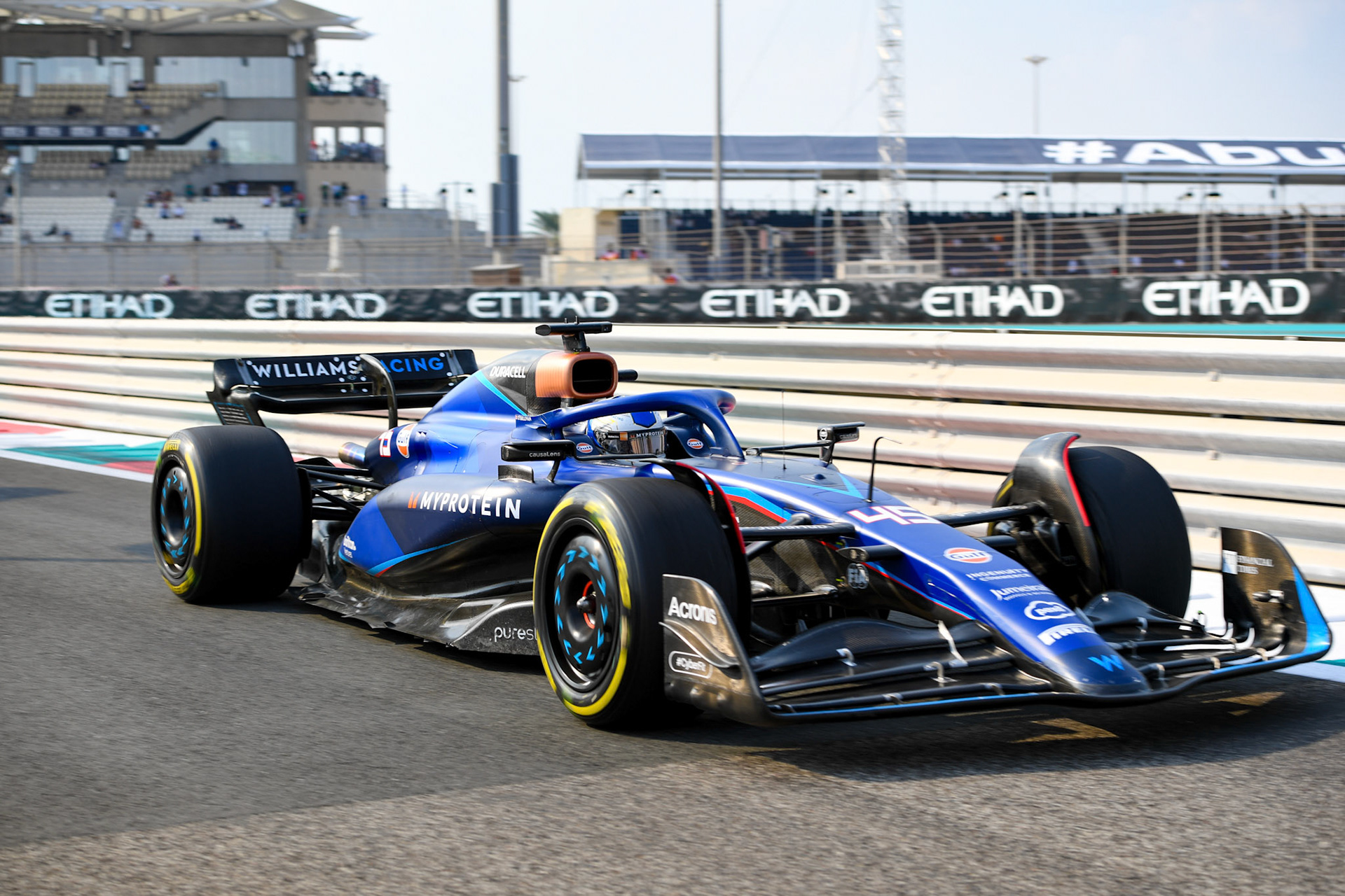 Zak O’ Sullivan, Williams Racing; Formel 1 GP Abu Dhabi. Freitag 24.11.2023