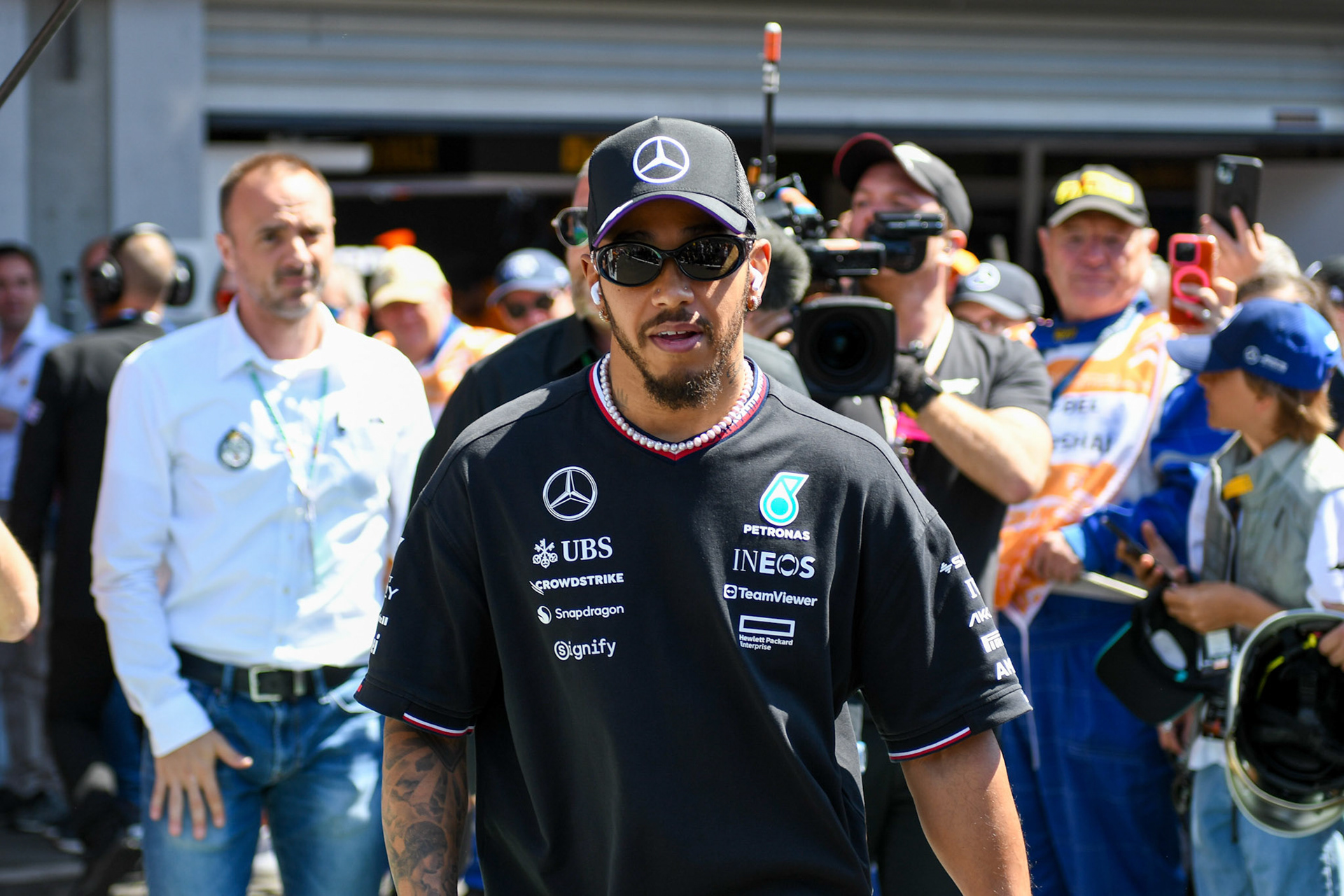 Lewis Hamilton #44, Mercedes-AMG Petronas F1 Team;Formel 1 GP Spa / Belgien. Sonntag, 28.07.2024