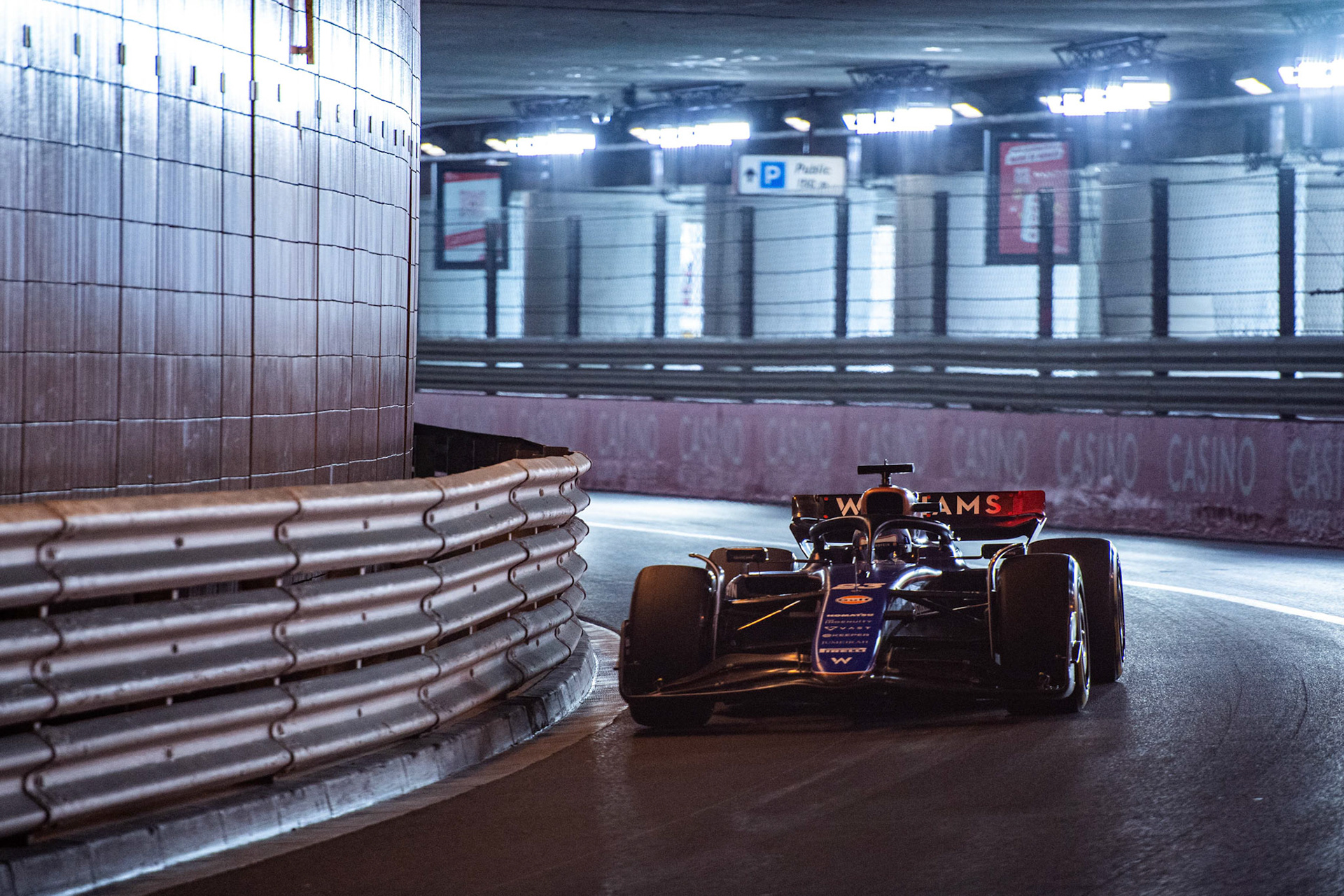 Alexander Albon #23, Williams Racing; Formel1 GP Monaco Freitag, 24.05.2024