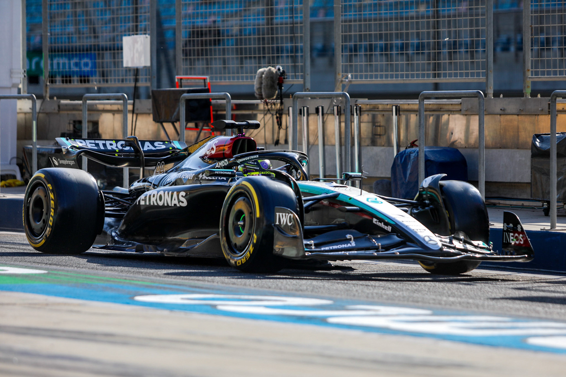 Lewis Hamilton #44, Mercedes-AMG Petronas F1 Team; Formel 1 Pre-Season Tests Bahrain. Donnerstag, 22.02.2024