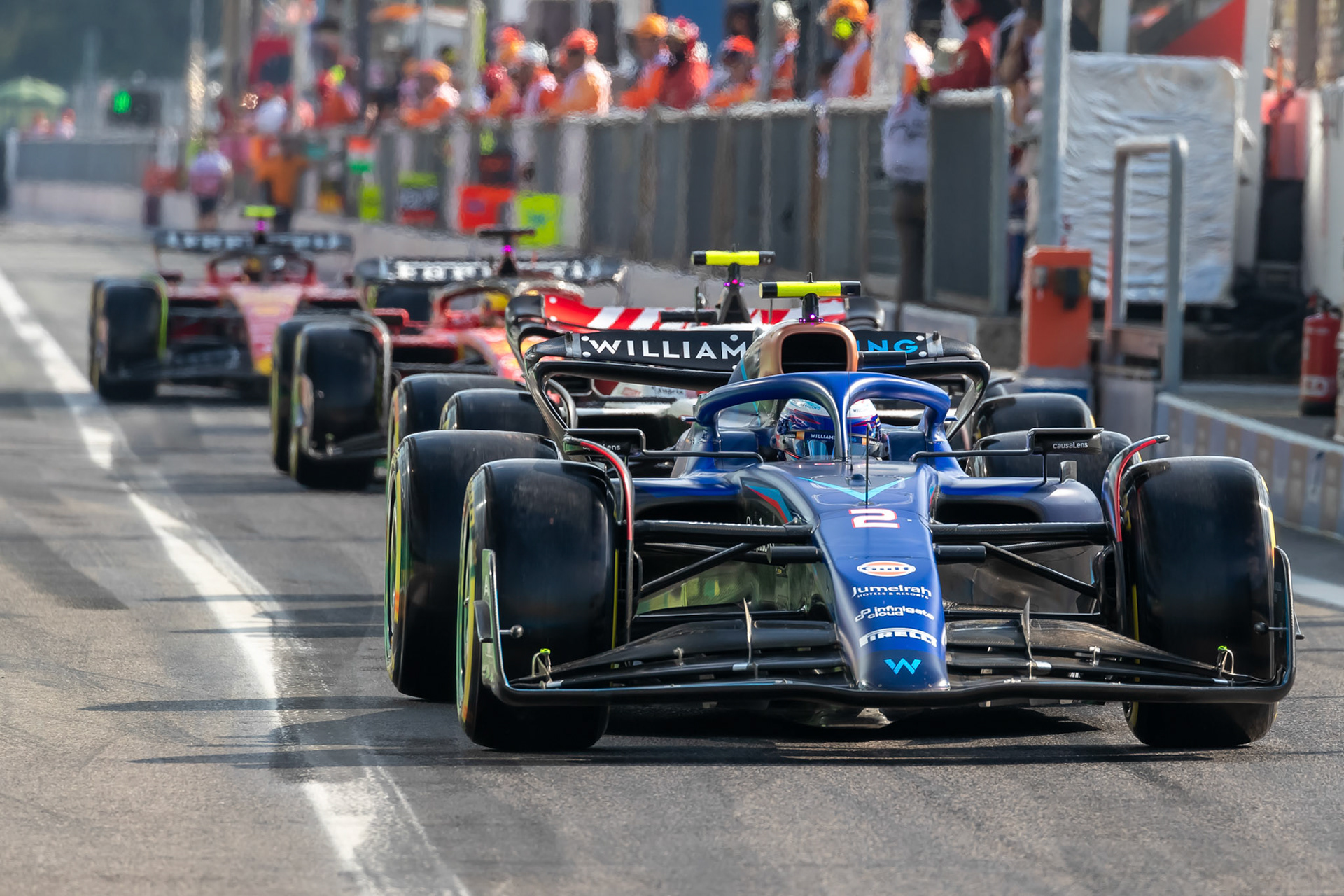 Logan Sargeant (USA) Williams Racing;Formel 1 GP Italien / Monza. Samstag, 02.09.2023