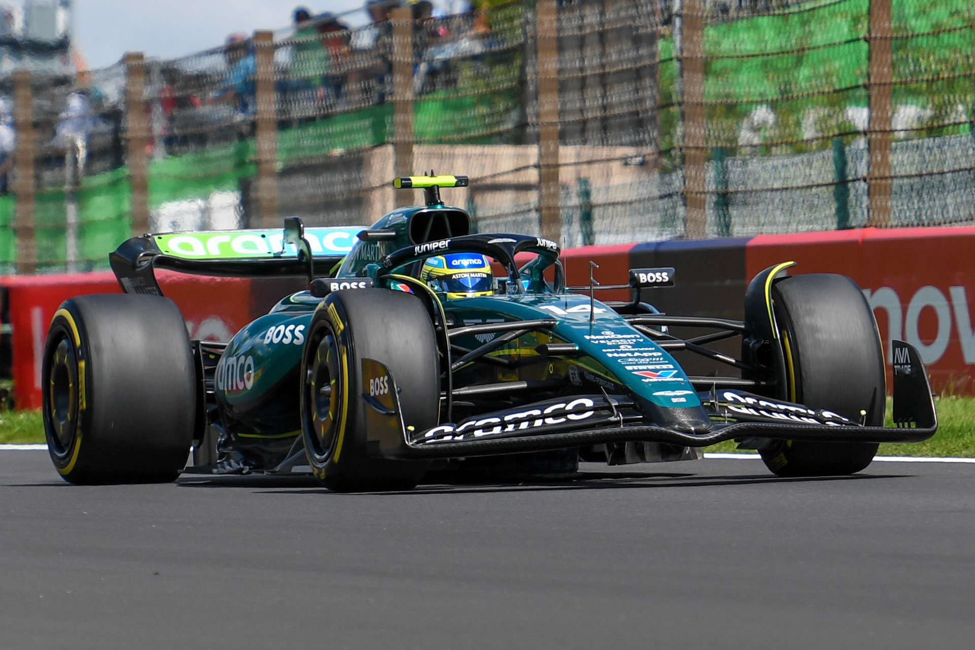 Fernando Alonso #14, Aston Martin Aramco F1 Team;Formel 1 GP Spa / Belgien. Sonntag, 28.07.2024