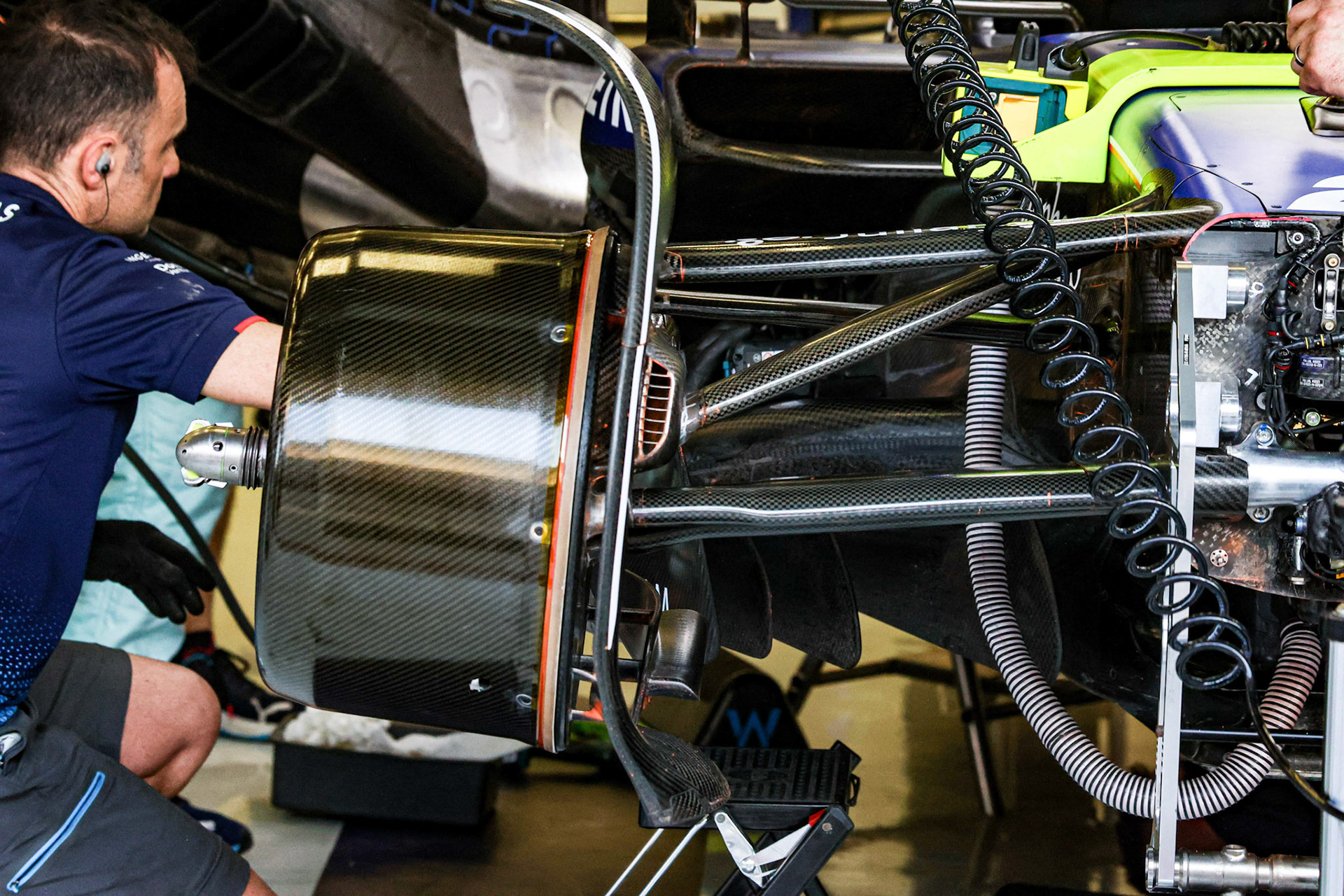 Alexander Albon #23, Williams Racing; Formel 1 Pre-Season Tests Bahrain. Mittwoch, 21.02.2024