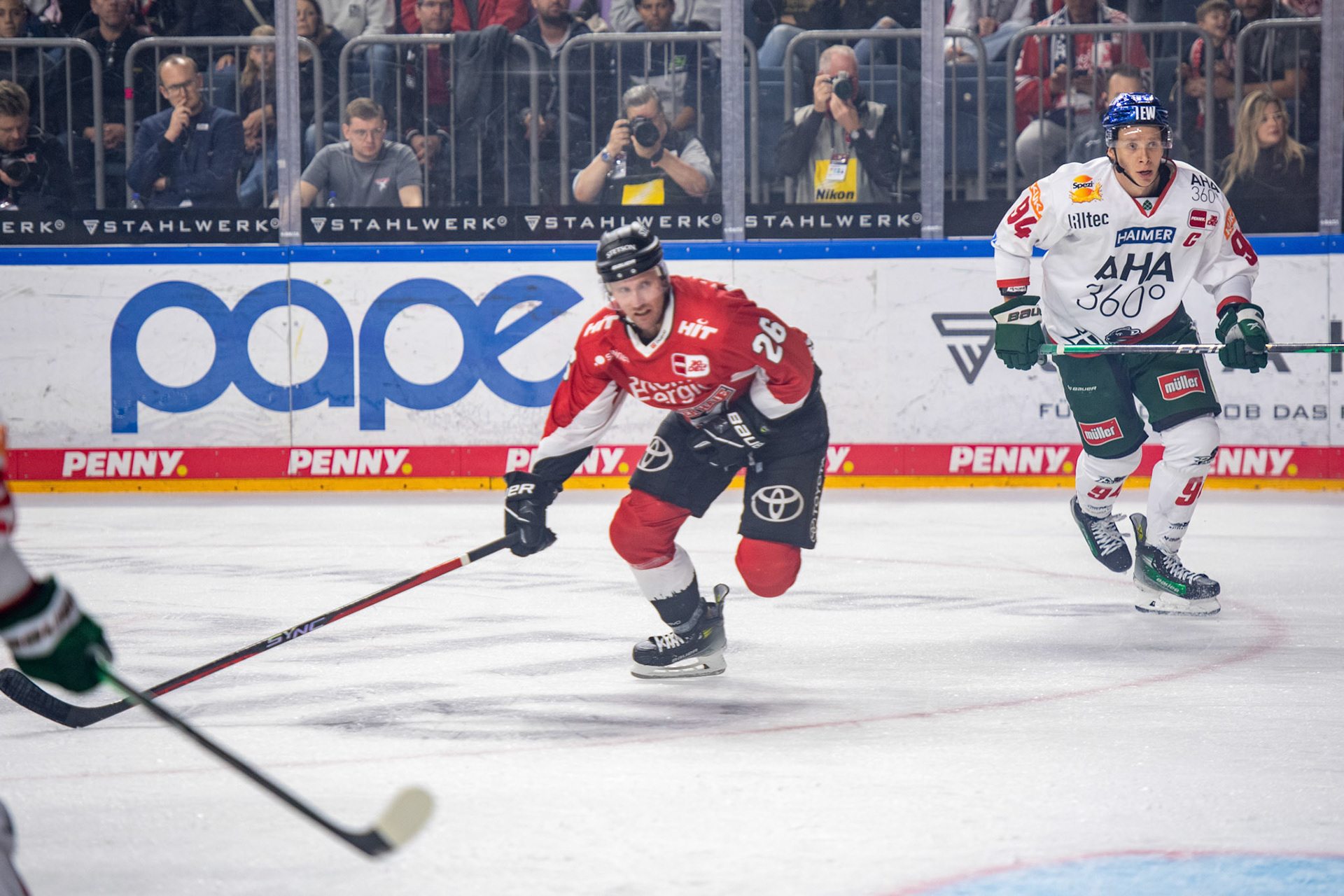 David Mcintyre; DEL Kölner Haie - Augsburger Panther, 03.10.2023