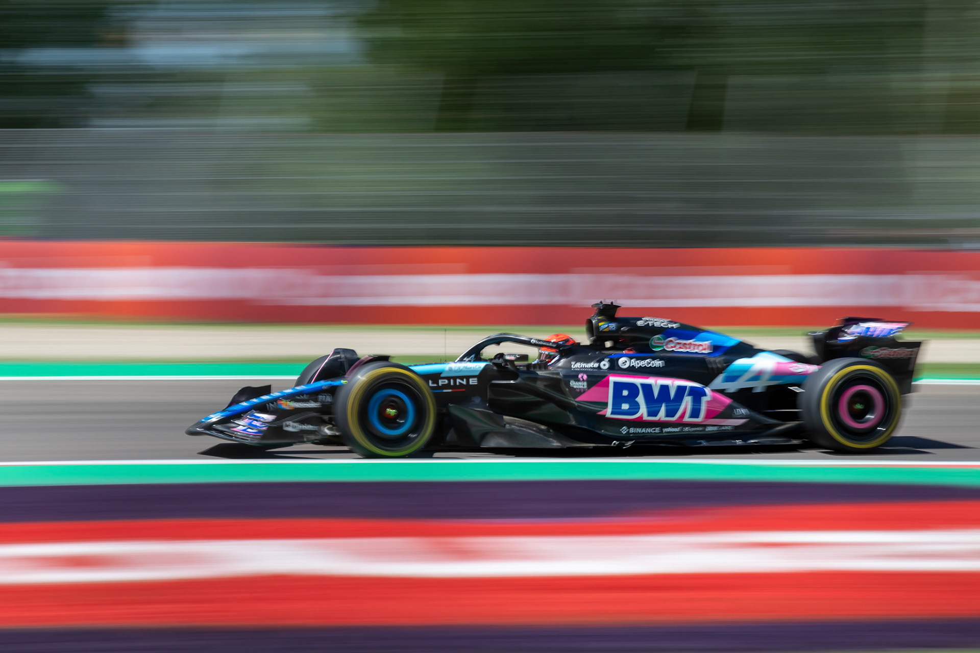 Esteban Ocon #31, BWT Alpine F1 Team; F1 GP Imola / Italien Freitag, 17.05.2024