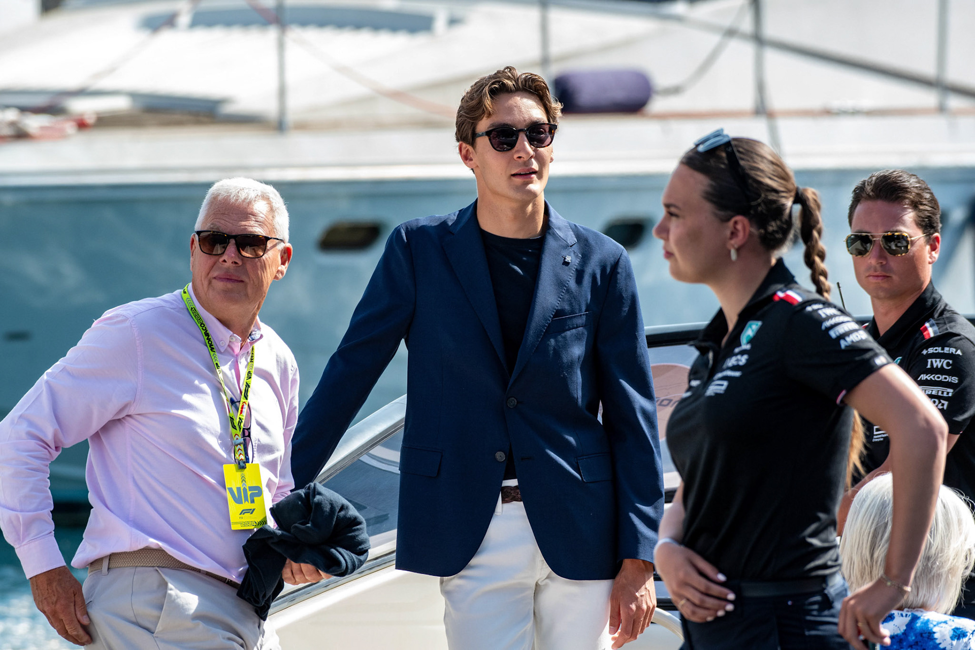 George Russell #63, Mercedes-AMG Petronas F1 Team; Formel1 GP Monaco Sonntag, 26.05.2024