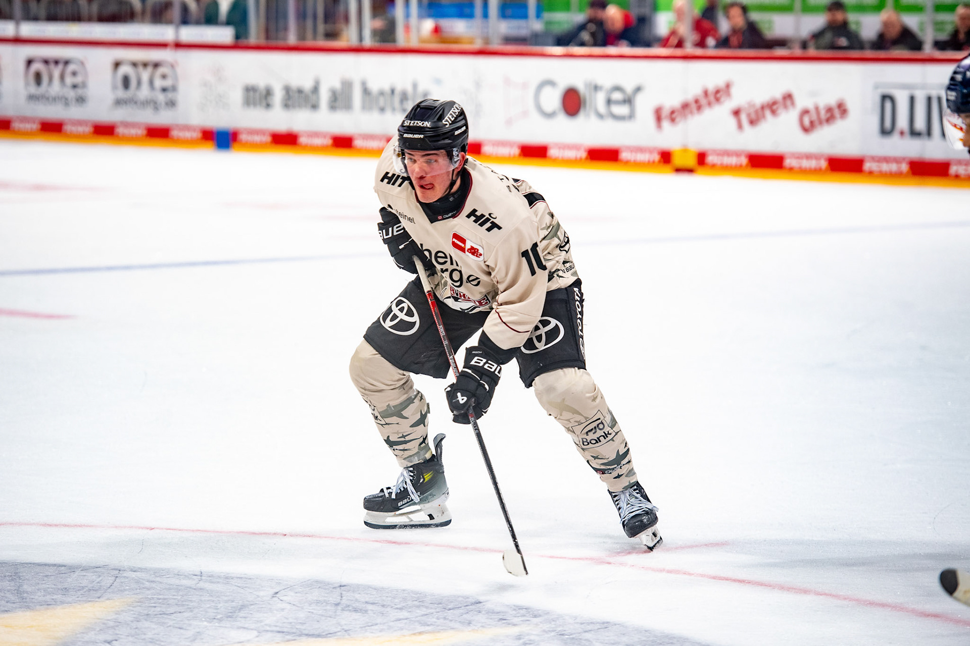 Justin Schütz; DEL Düsseldorfer EG - Kölner Haie, 25.02.2024