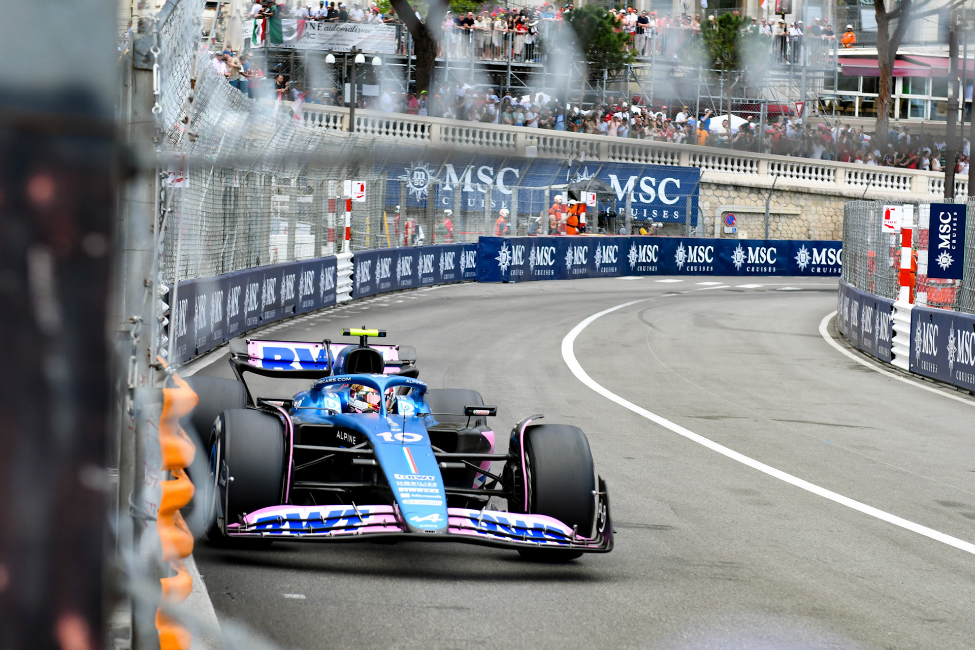 Pierre Gasly (FRA) Alpine F1 Team; Formel 1 GP Monaco. Sonntag 28.05.2023