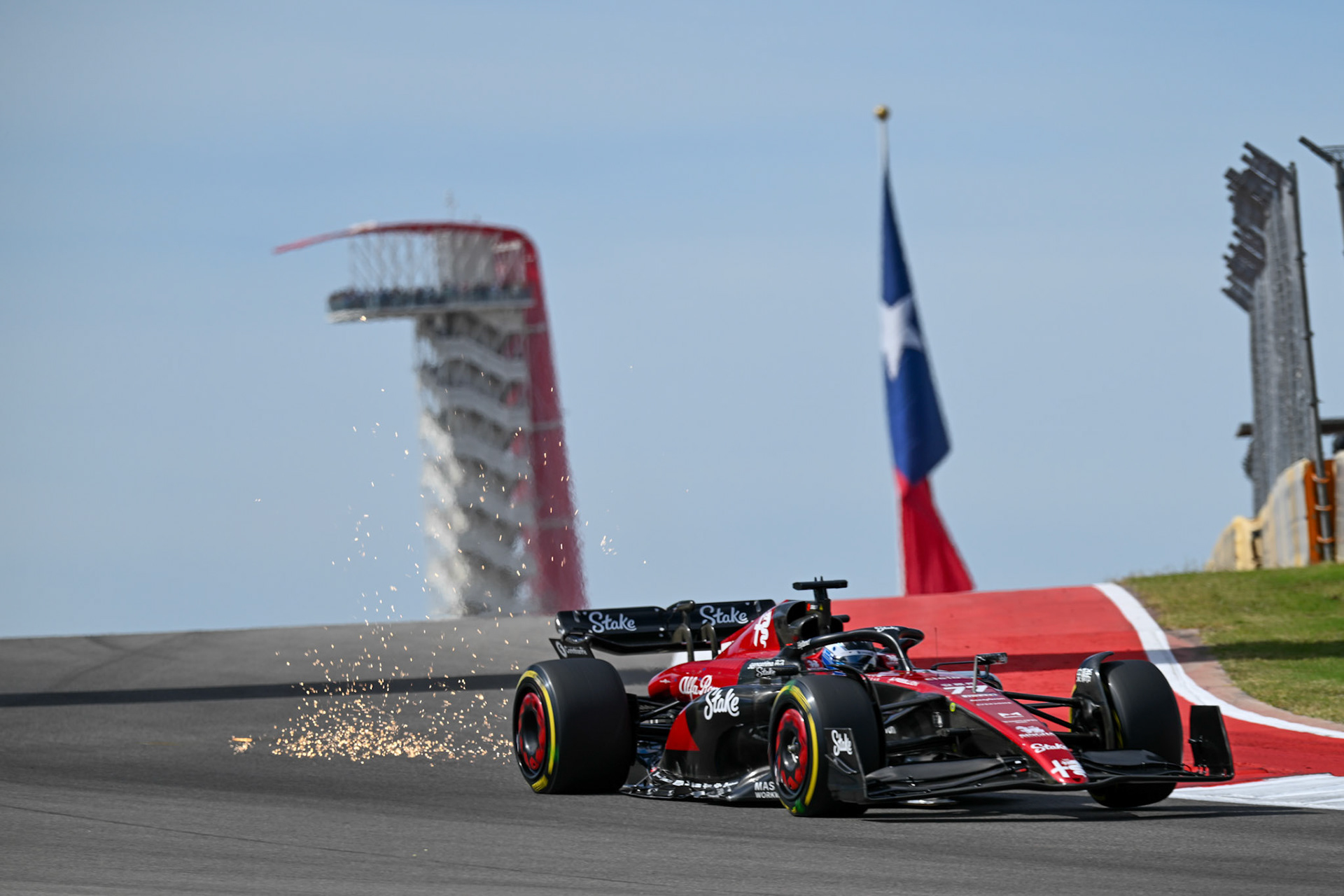 Valtteri Bottas (FIN) Alfa Romeo F1 Team;Formel 1 GP USA Austin Texas. Samstag 21.10.2023