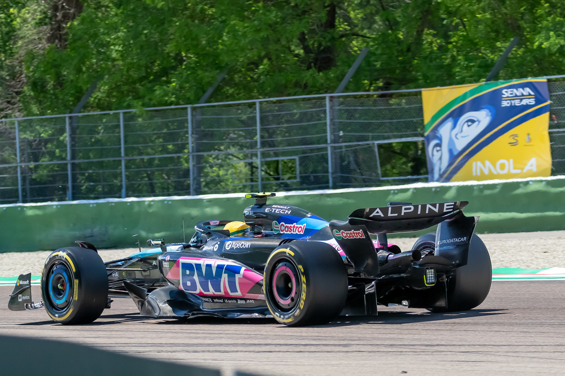 Pierre Gasly #10, BWT Alpine F1 Team; F1 GP Imola / Italien Freitag, 17.05.2024