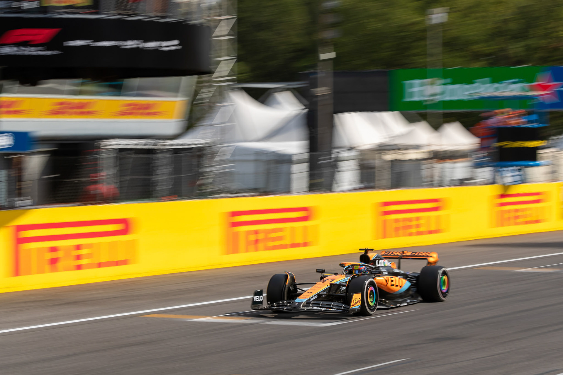 Oscar Piastri (AUS) McLaren F1; Formel 1 GP Italien / Monza. Sonntag, 03.09.2023