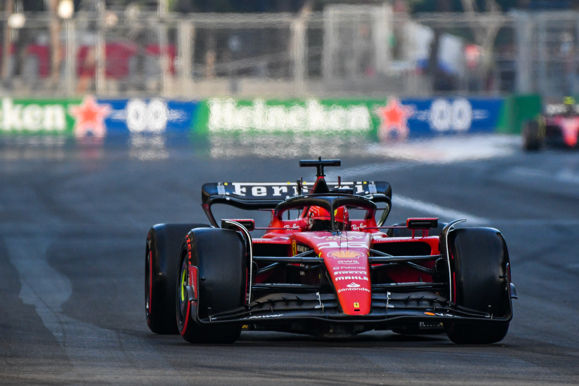 Charles Leclerc (MCO) Scuderia Ferrari; Formel 1 GP Baku Azerbaijan. Freitag 28.04.2023