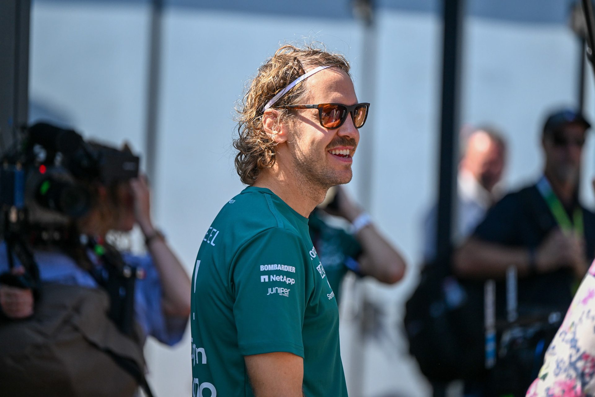 Sebastian Vettel (Ger) Aston Martin Cognizant Formula One Team; Formel 1 GP Italien Monza, Freitag, 09.09.2022