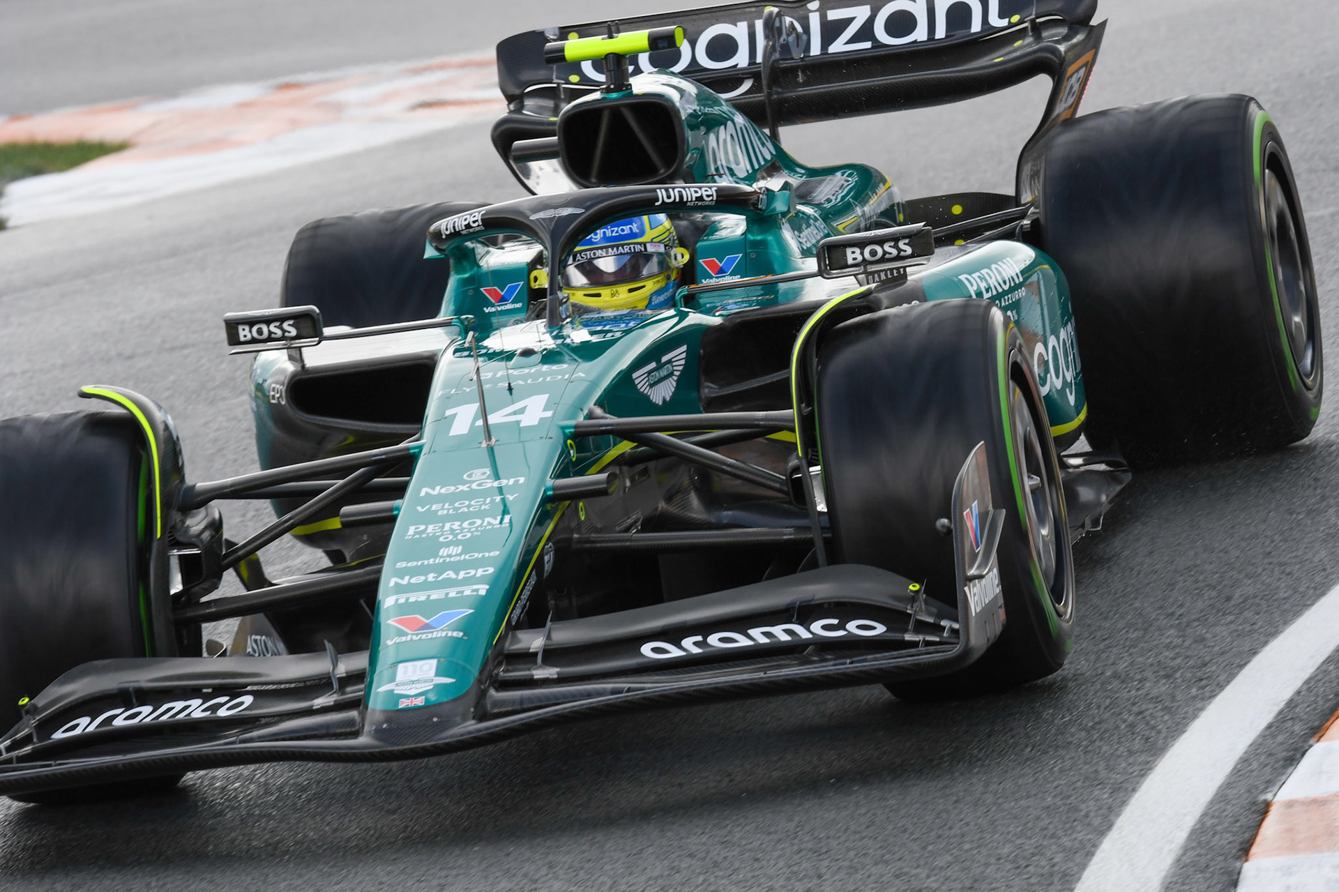 Fernando Alonso (ESP) Aston Martin Formula One Team; Formel 1 GP Holland / Zandvoort. Samstag, 26.08.2023