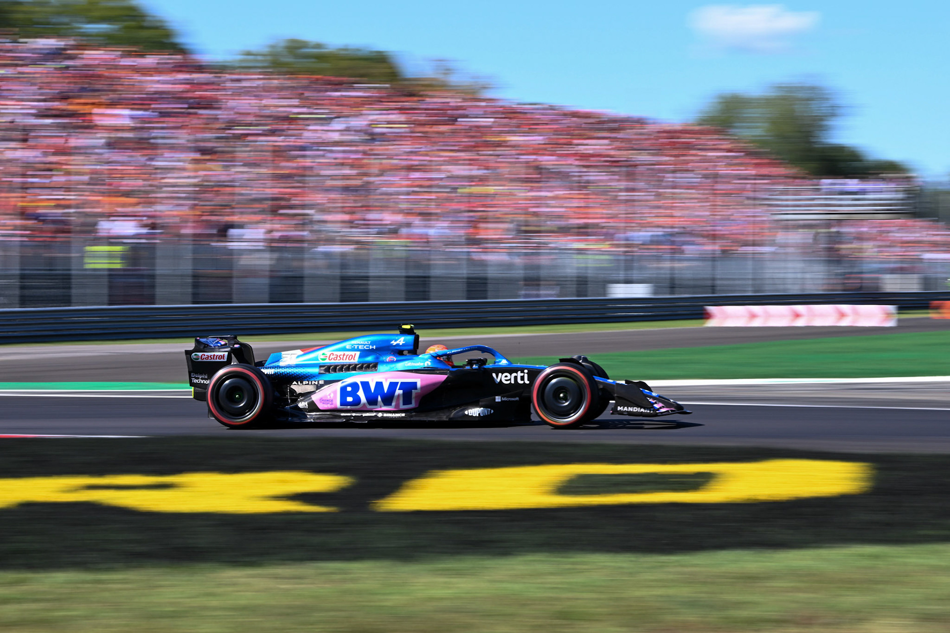 Esteban Ocon (FRA) Alpine F1 Team; Formel 1 GP Italien Monza, Sonntag, 11.09.2022