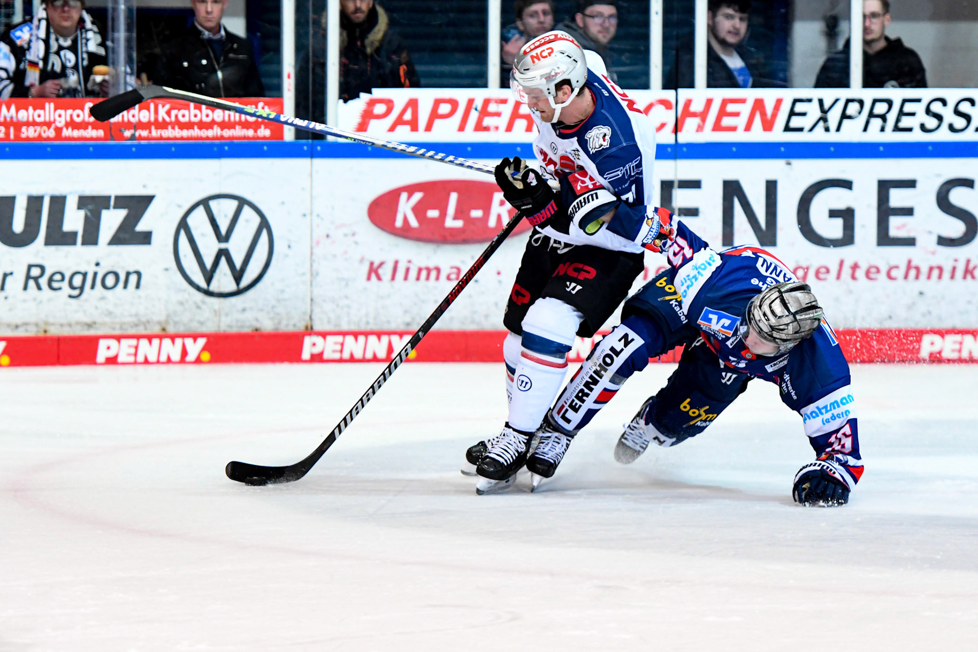 Hubert Labrie 16; DEL Iserlohn Roosters - Nuernberg Ice Tigers 17.02.2023