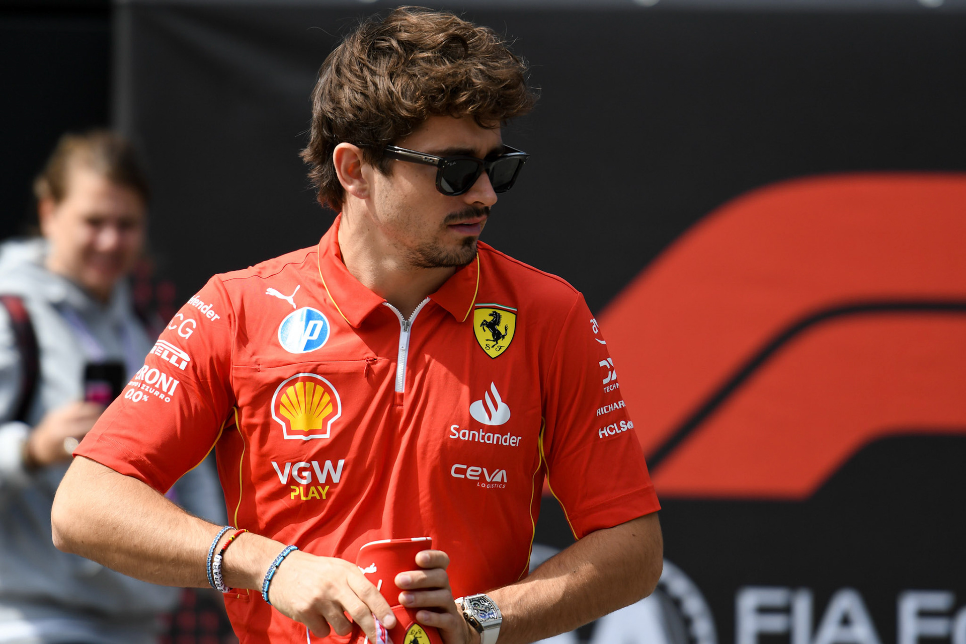 Charles Leclerc #16, Scuderia Ferrari;Formel 1 GP Spa / Belgien. Donnerstag, 25.07.2024