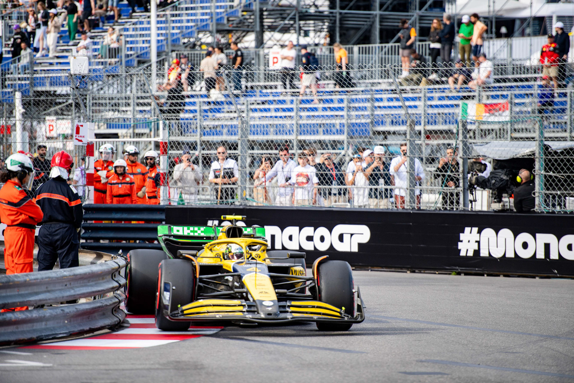 Lando Norris #4, McLaren Formula 1 Team; Formel1 GP Monaco Freitag, 24.05.2024