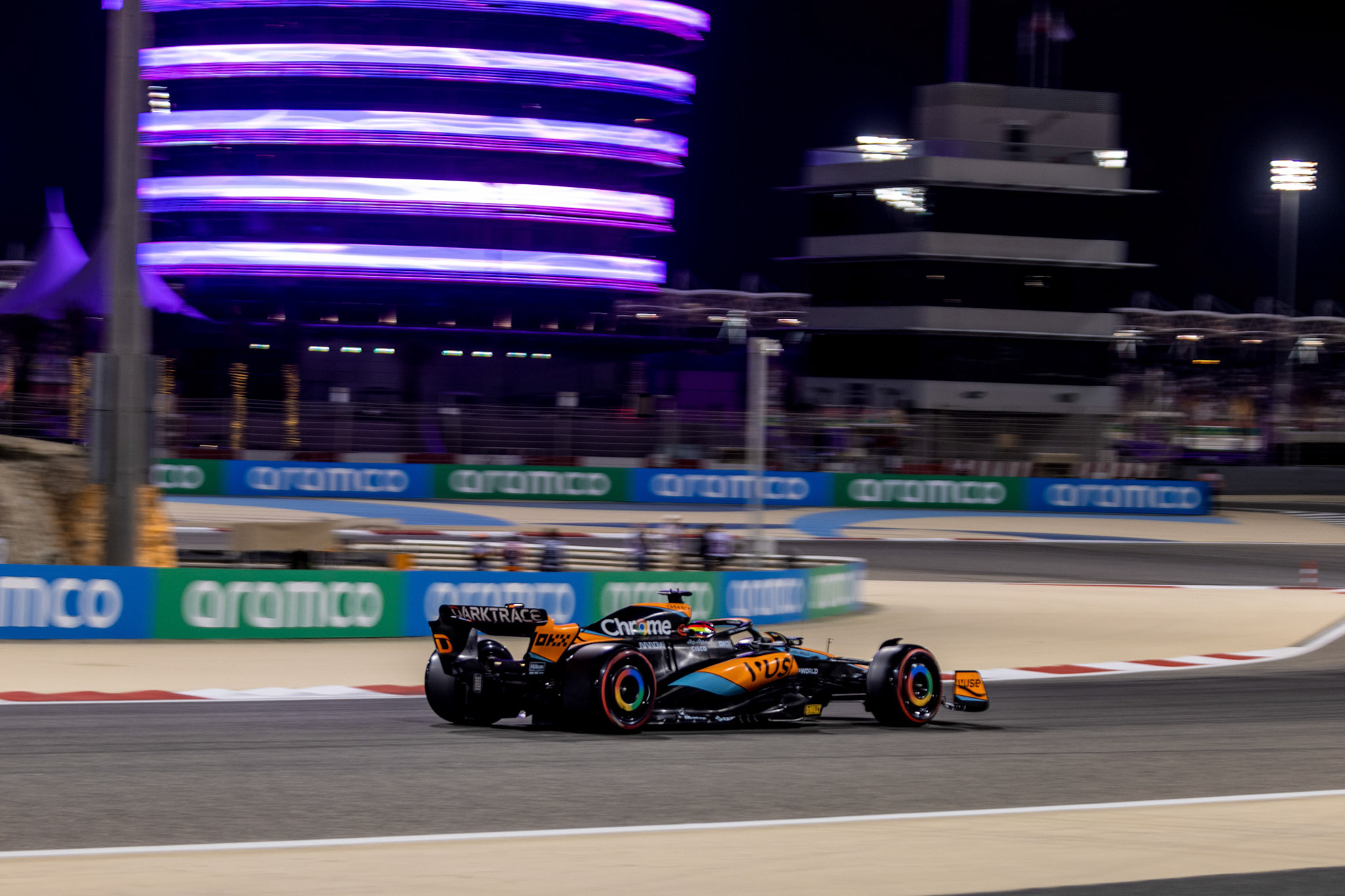 Oscar Piastri (AUS) McLaren F1; Formel 1 GP Bahrain. Samstag 04.03.2023