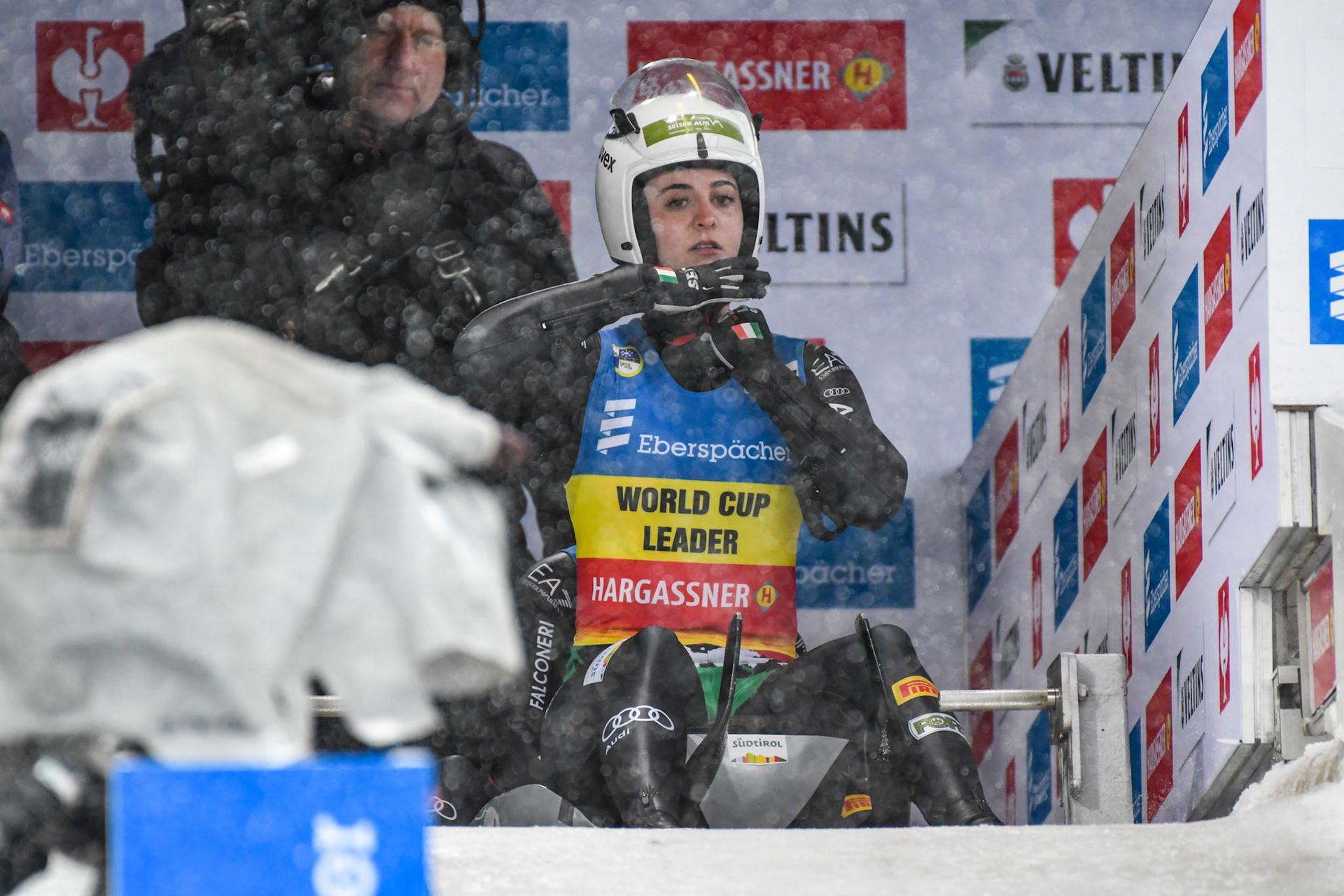 Andrea Voetter, Marion Oberhofer, ITA; Eberspächer Luge World Cup; Veltins Eisarena Winterberg 25.02.2023