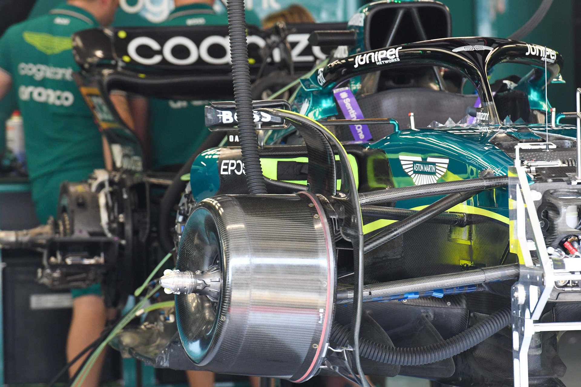 Aston Martin Formula One Team; Formel 1 GP Barcelona. Donnerstag 01.06.2023