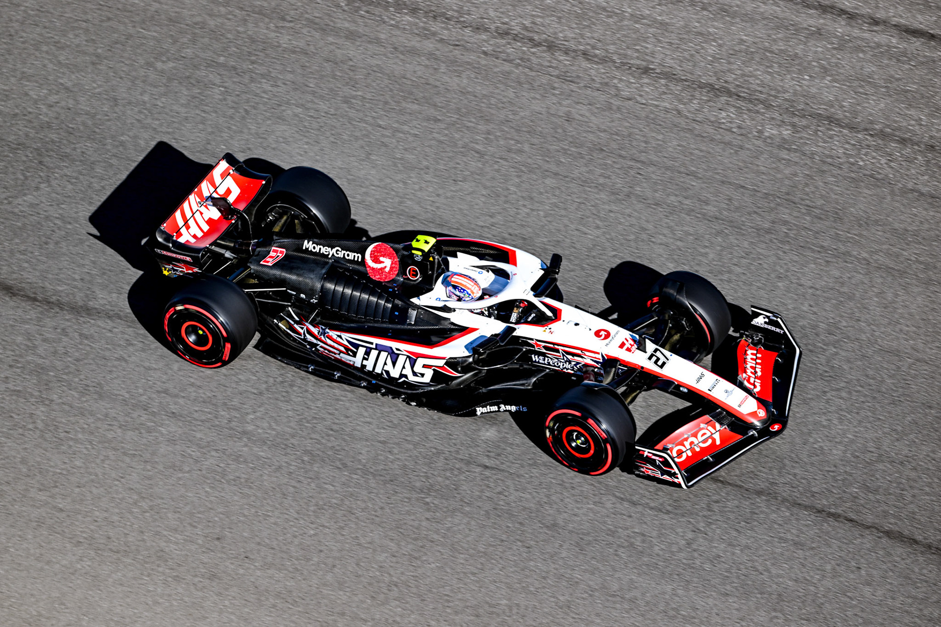 Nico Hülkenberg (GER) Haas F1 Team; Formel 1 GP USA Austin Texas. Samstag 21.10.2023