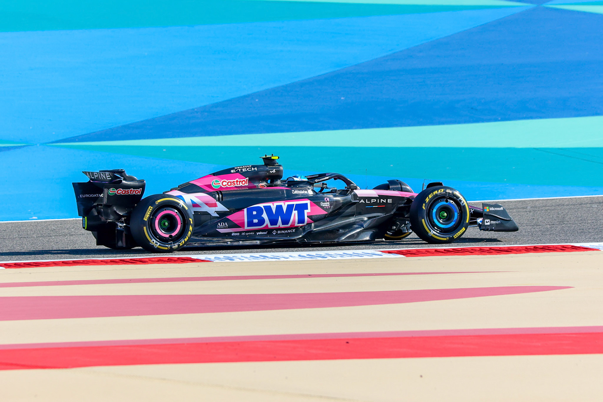 Pierre Gasly #10, BWT Alpine F1 Team; Formel 1 GP Bahrain. Donnerstag 29.02.2024