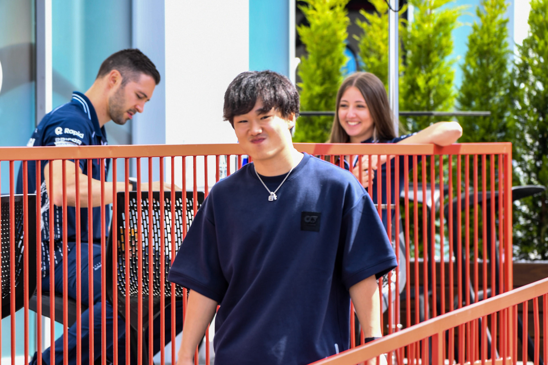 Yuki Tsunoda (JPN) Scuderia Alpha Tauri; Formel 1 GP Baku Azerbaijan. Samstag 29.04.2023