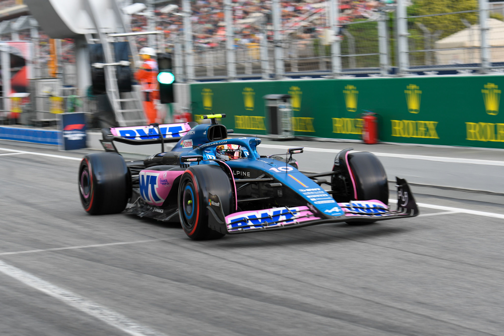 Pierre Gasly (FRA) Alpine F1 Team; Formel 1 GP Barcelona. Samstag 03.06.2023