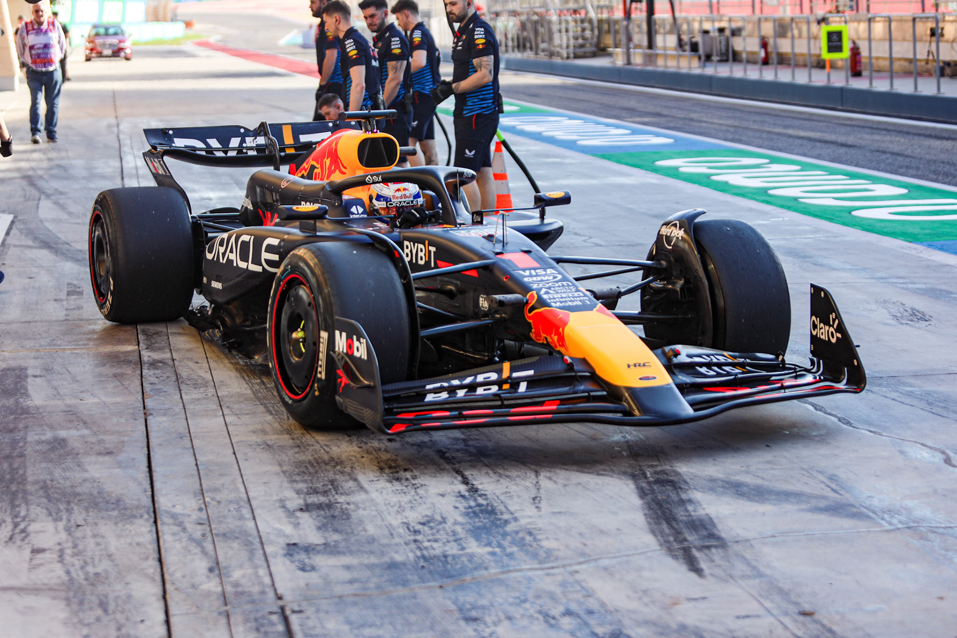 Max Verstappen #1, Oracle Red Bull Racing; Formel 1 Pre-Season Tests Bahrain. Mittwoch, 21.02.2024