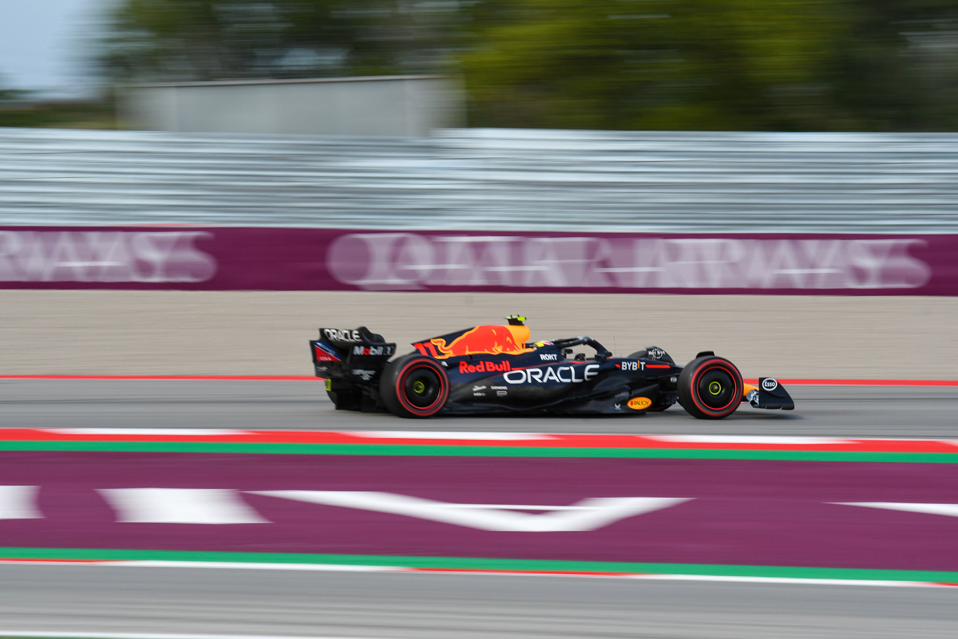 Sergio Perez (MEX) Red Bull Racing; Formel 1 GP Barcelona. Freitag 02.06.2023