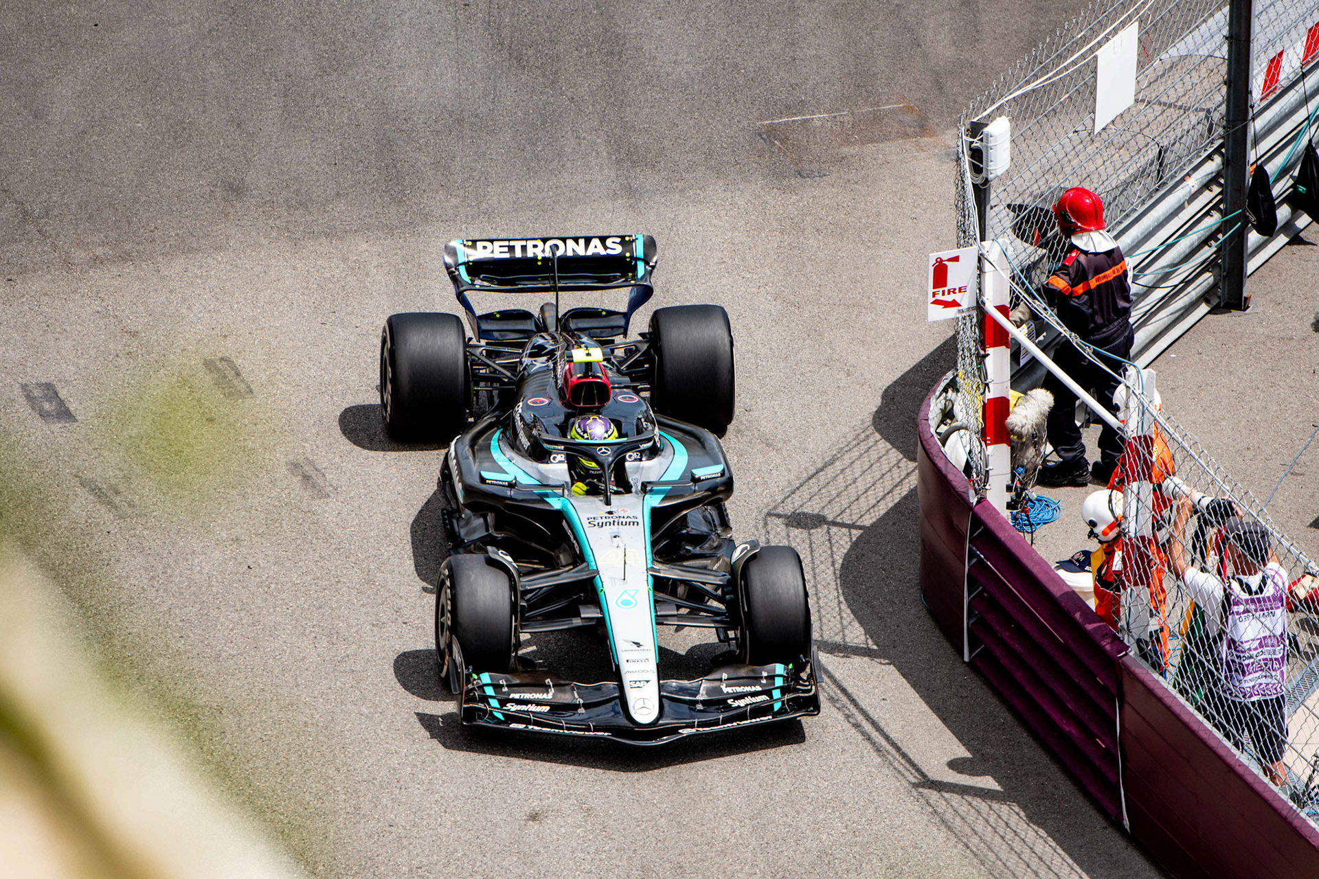 Lewis Hamilton #44, Mercedes-AMG Petronas F1 Team; Formel1 GP Monaco Freitag, 24.05.2024
