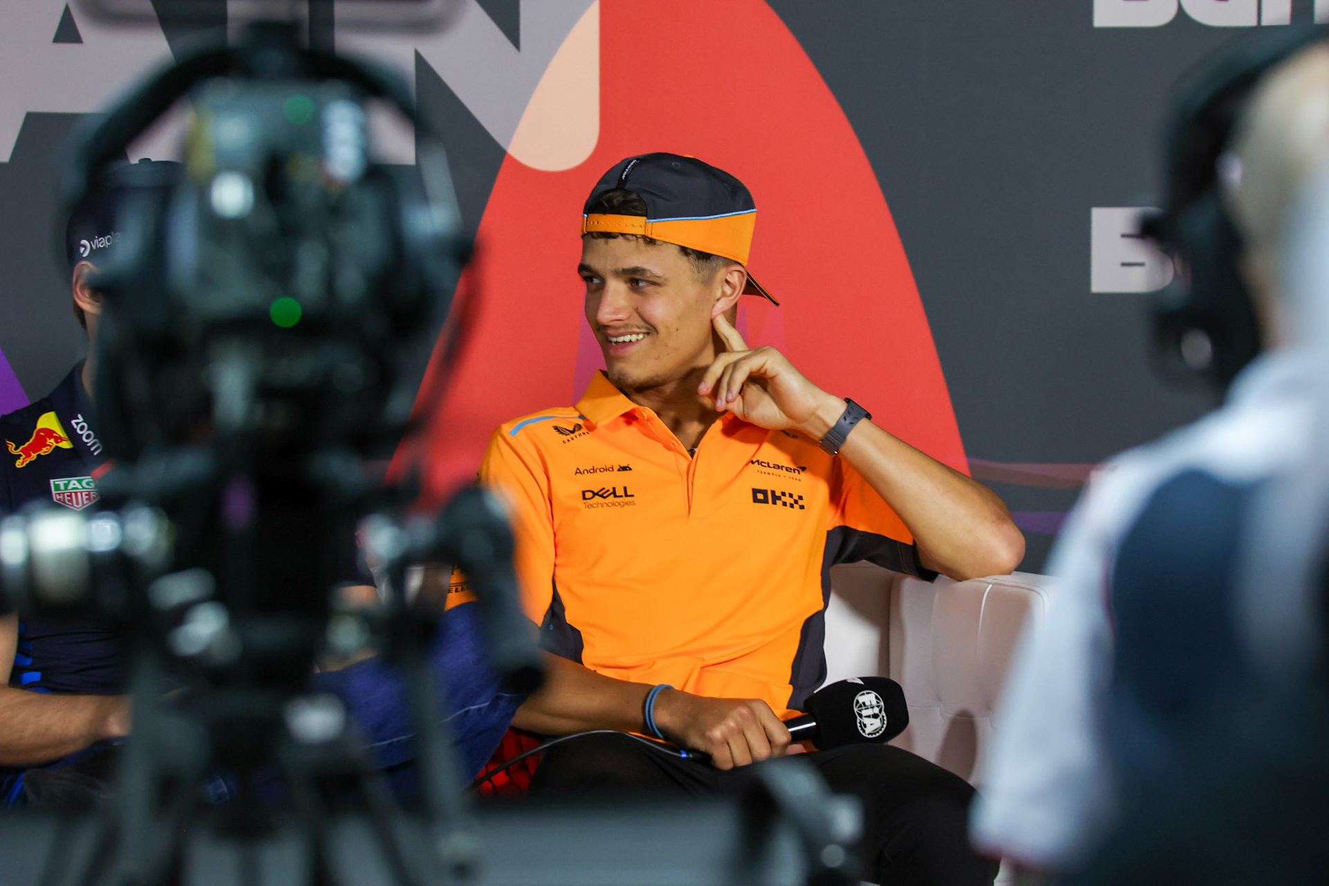 Lando Norris #4, McLaren Formula 1 Team; Formel 1 GP Bahrain. Mittwoch 28.02.2024