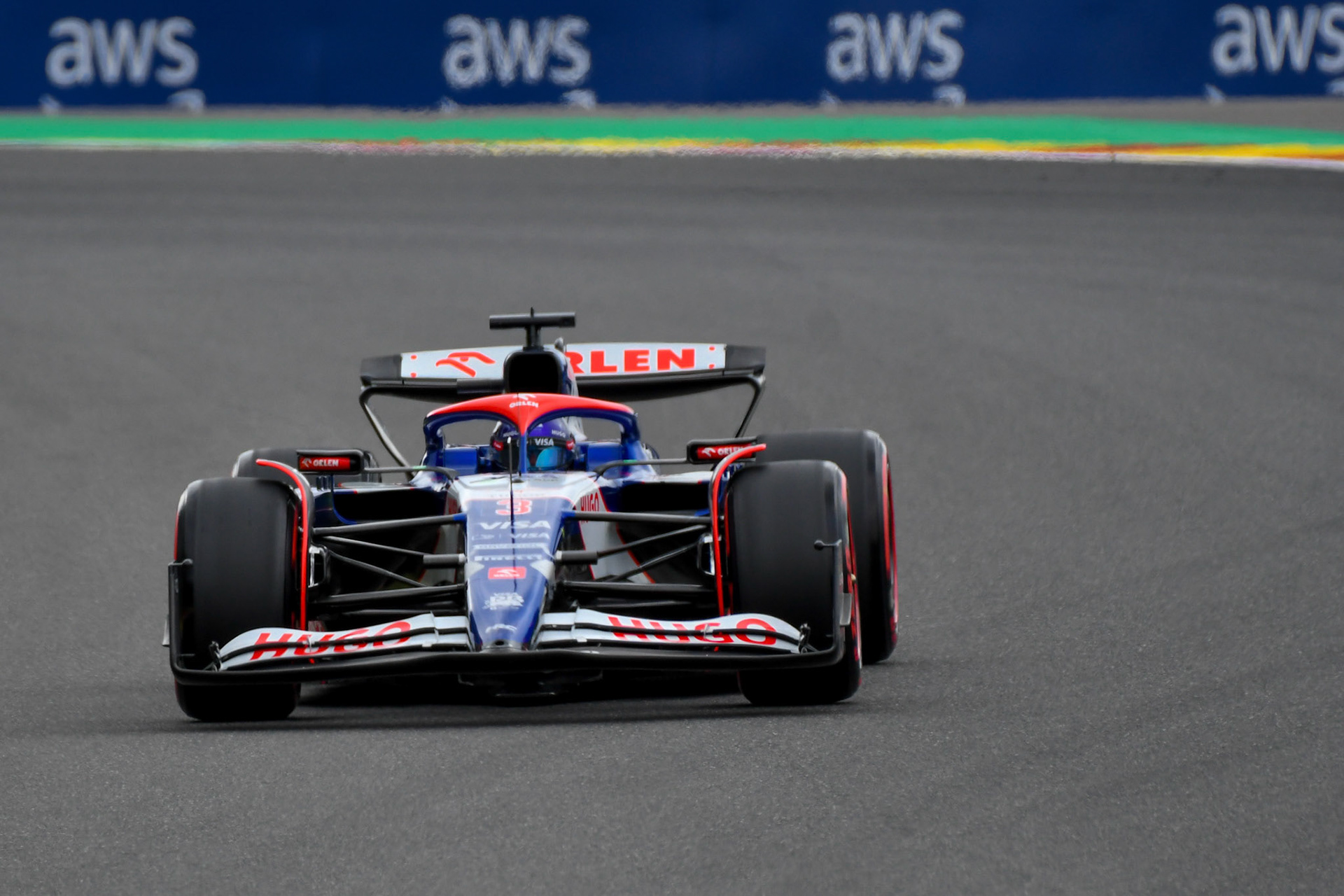 Daniel Ricciardo, #3, Visa Cash App RB Formula One Team;Formel 1 GP Spa / Belgien. Freitag, 26.07.2024