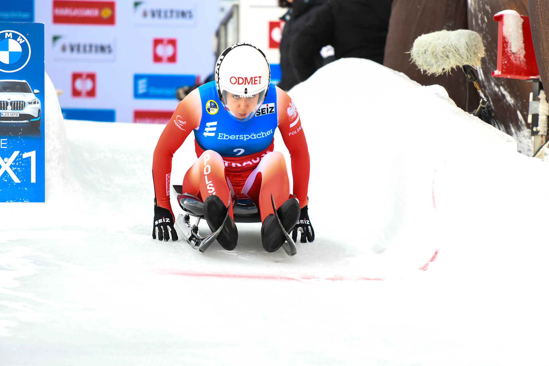 Klaudia Domaradzka #2, POL; Eberspächer Luge World Cup; Veltins Eisarena Winterberg 25.02.2023
