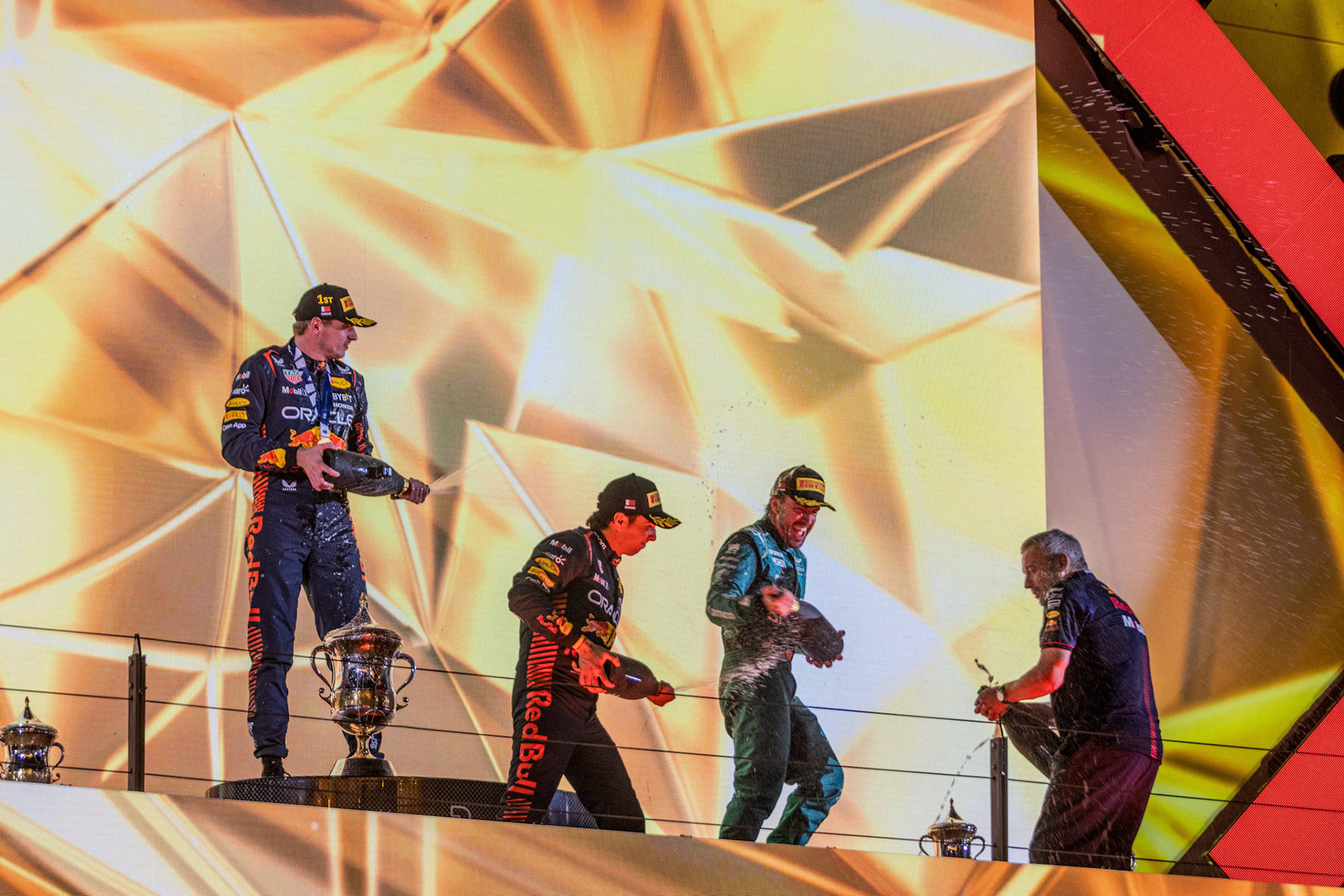Max Verstappen (NED) Red Bull Racing; Formel 1 GP Bahrain. Sonntag 05.03.2023