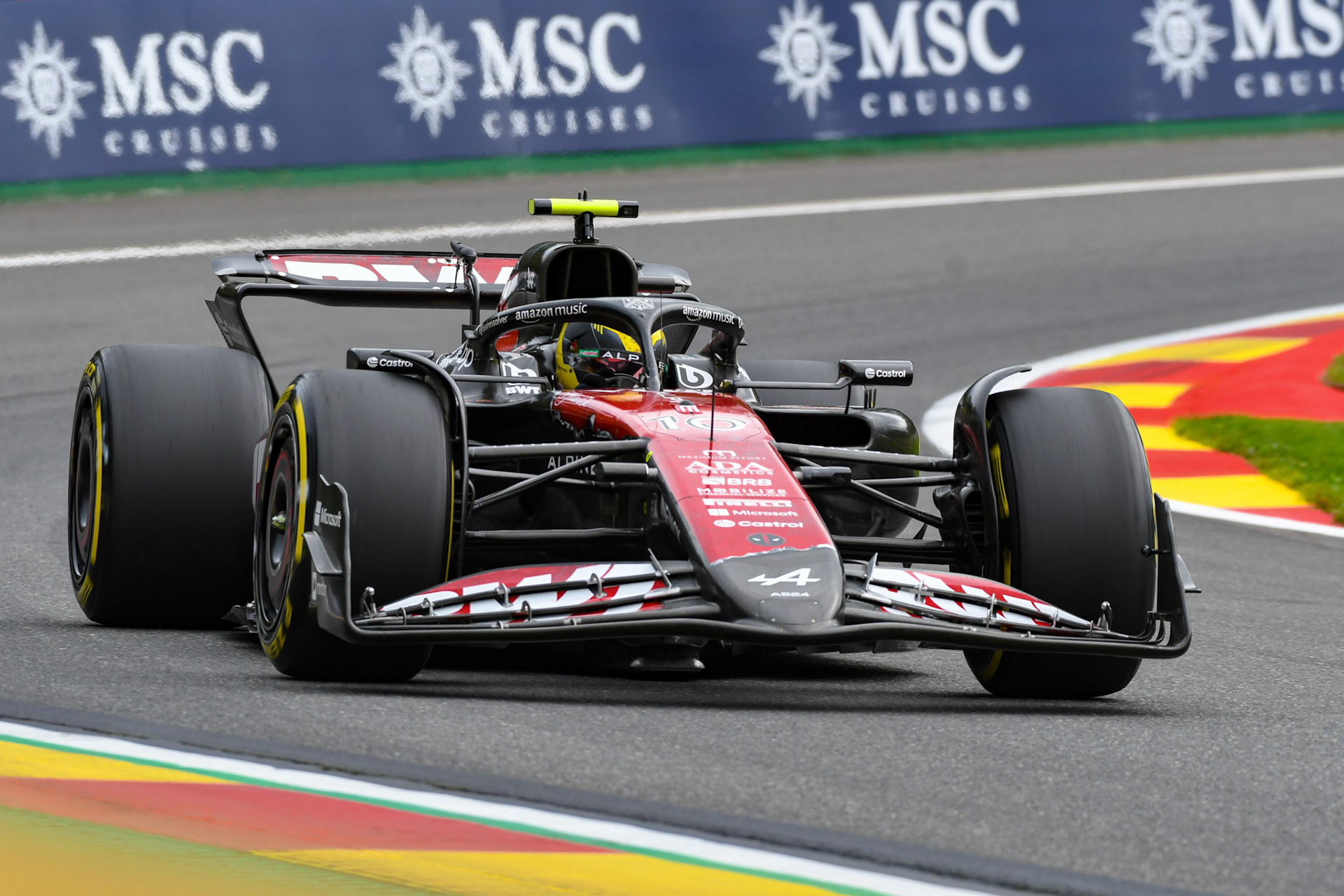 Pierre Gasly #10, BWT Alpine F1 Team;Formel 1 GP Spa / Belgien. Freitag, 26.07.2024