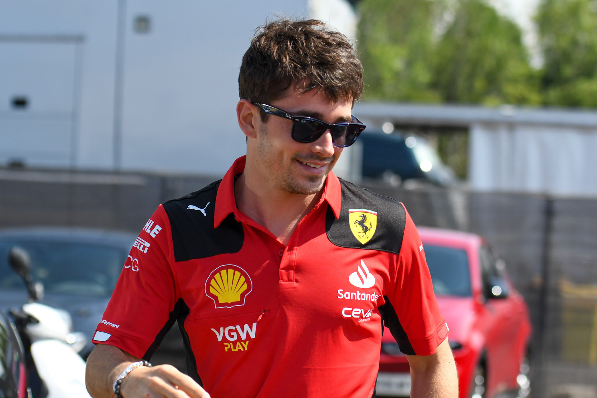 Charles Leclerc (MCO) Scuderia Ferrari;Formel 1 GP Barcelona. Freitag 02.06.2023