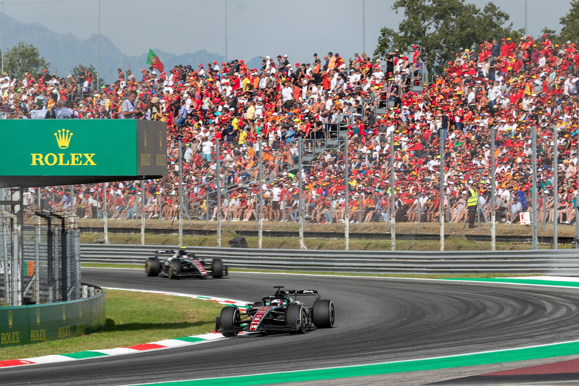 Valtteri Bottas (FIN) Alfa Romeo F1 Team;Formel 1 GP Italien / Monza. Sonntag, 03.09.2023