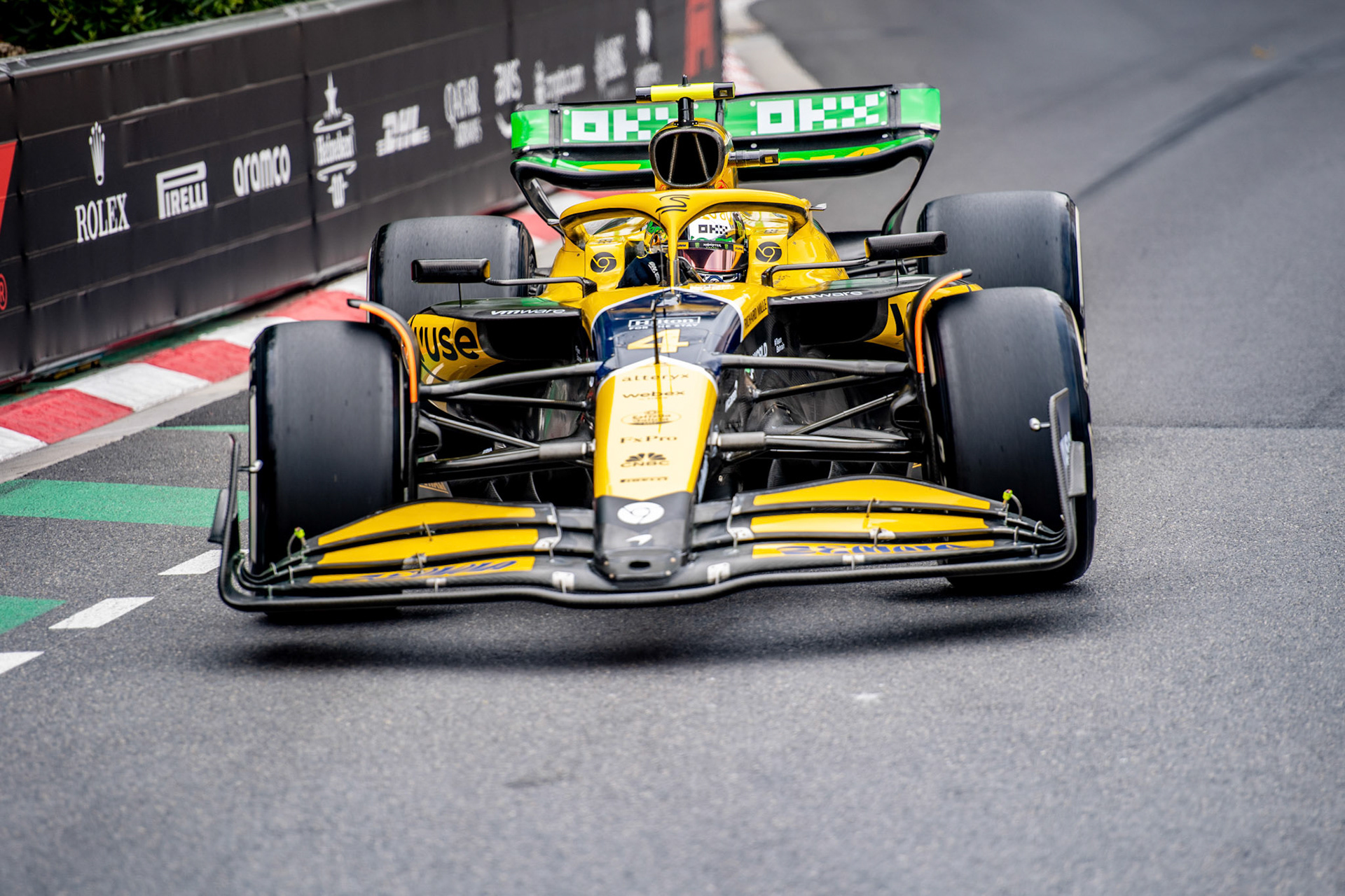 Lando Norris #4, McLaren Formula 1 Team; Formel1 GP Monaco Freitag, 24.05.2024