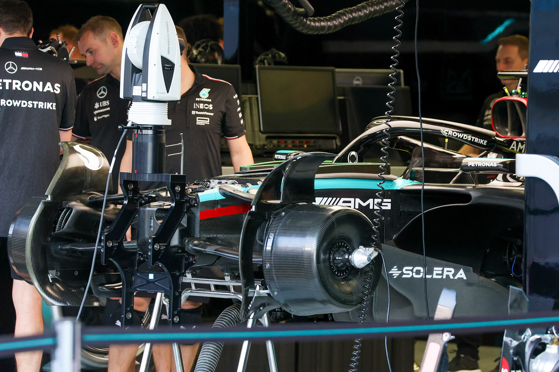 Mercedes-AMG Petronas F1 Team; Formel 1 GP Bahrain. Mittwoch 28.02.2024