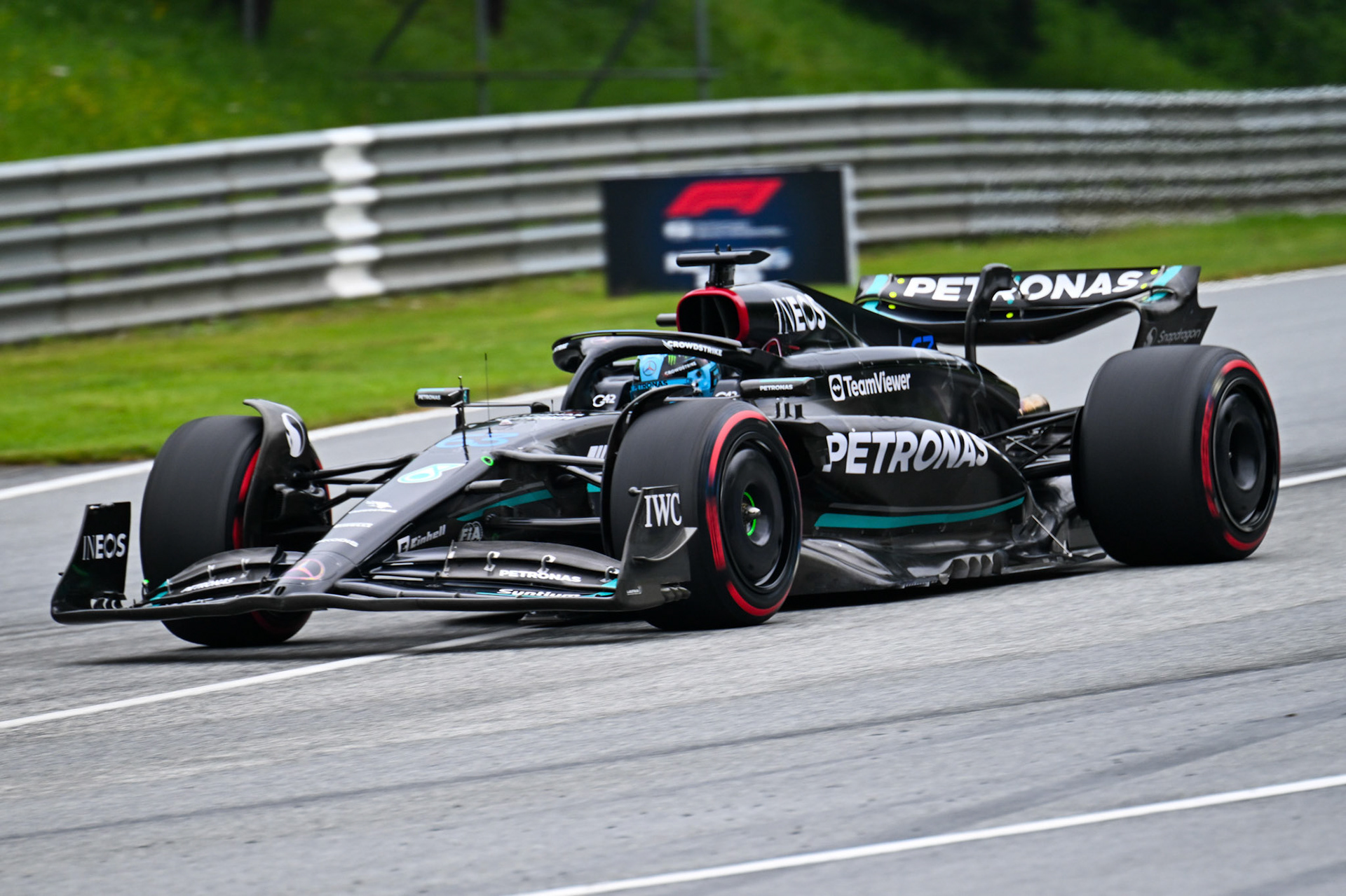 George Russell (GBR) Mercedes AMG F1 Team; Formel 1 GP Austria / Österreich. Samstag, 01.07.2023