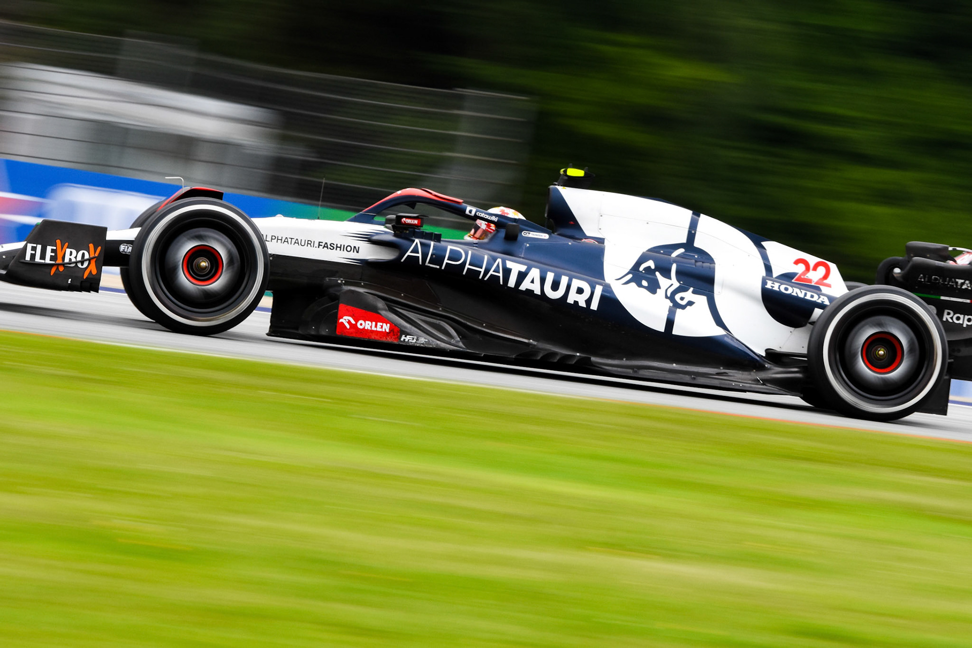 Yuki Tsunoda (JPN) Scuderia Alpha Tauri;Formel 1 GP Austria / Österreich. Sonntag, 02.07.2023