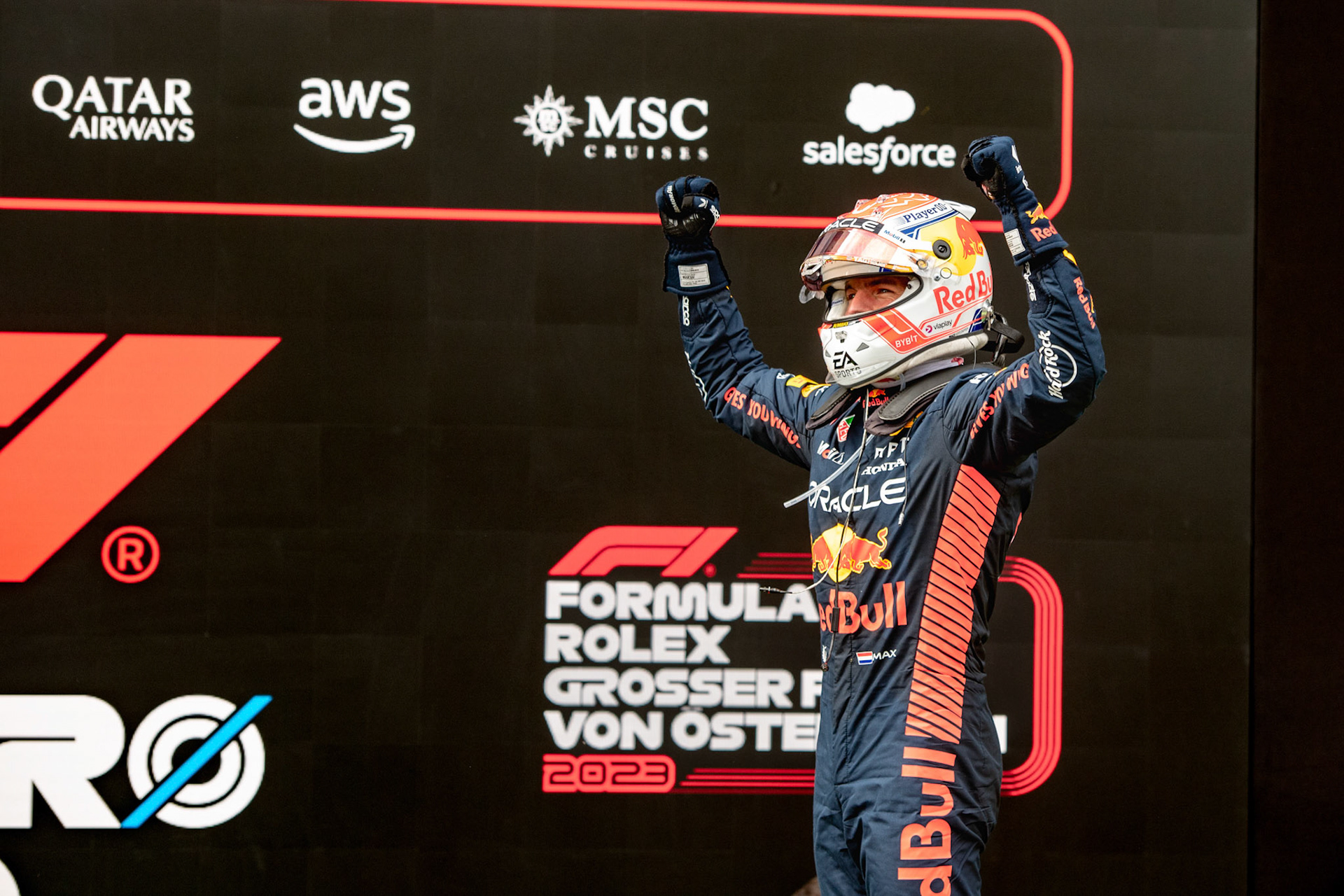 Max Verstappen (NED) Red Bull Racing;Formel 1 GP Austria / Österreich. Sonntag, 02.07.2023