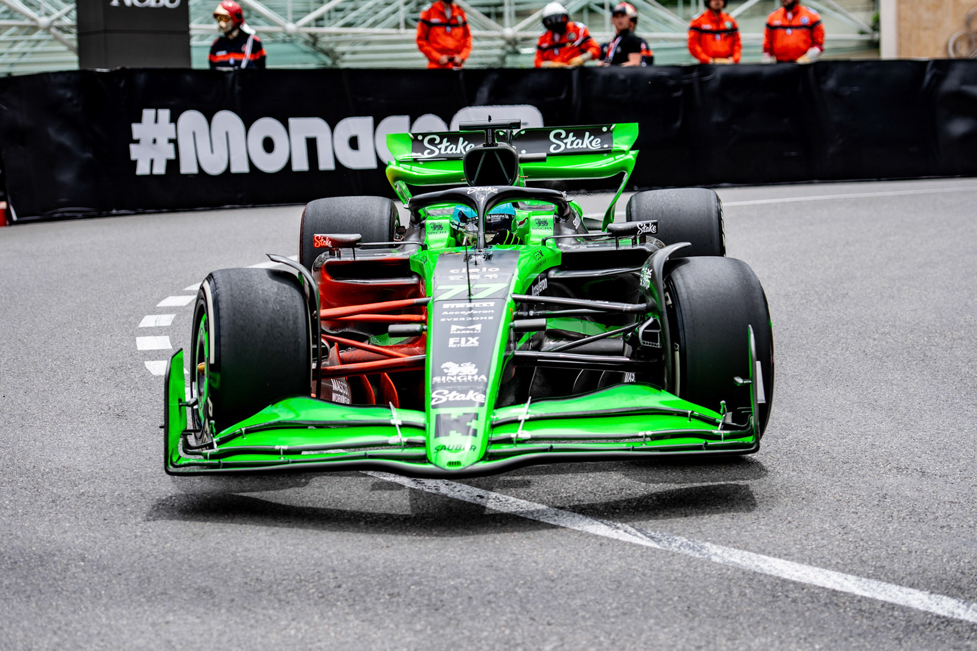 Valtteri Bottas #77, Stake F1 Team Kick Sauber; Formel1 GP Monaco Freitag, 24.05.2024