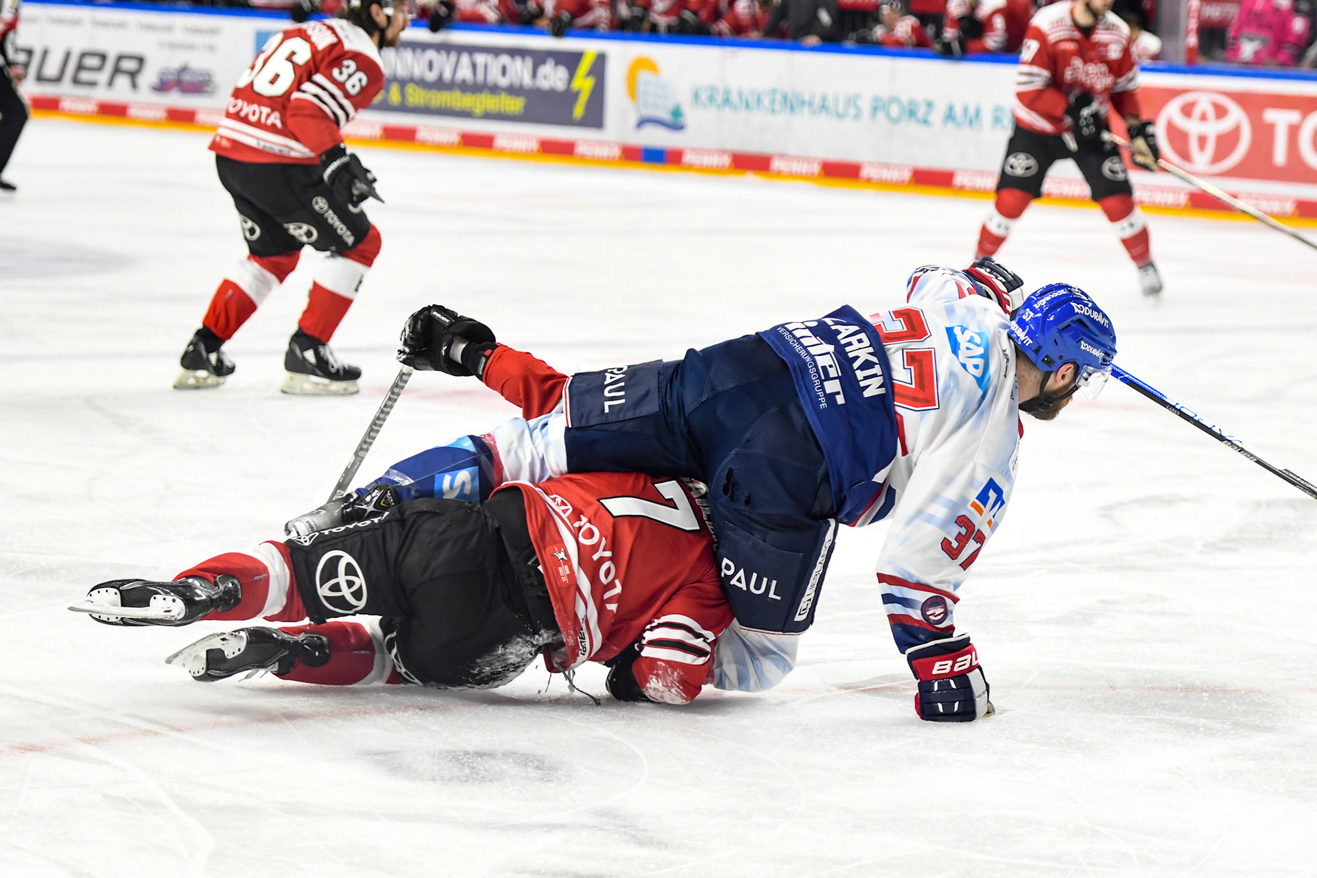 Nicholas Bailen; DEL Kölner Haie - Adler Mannheim, 17.03.2023