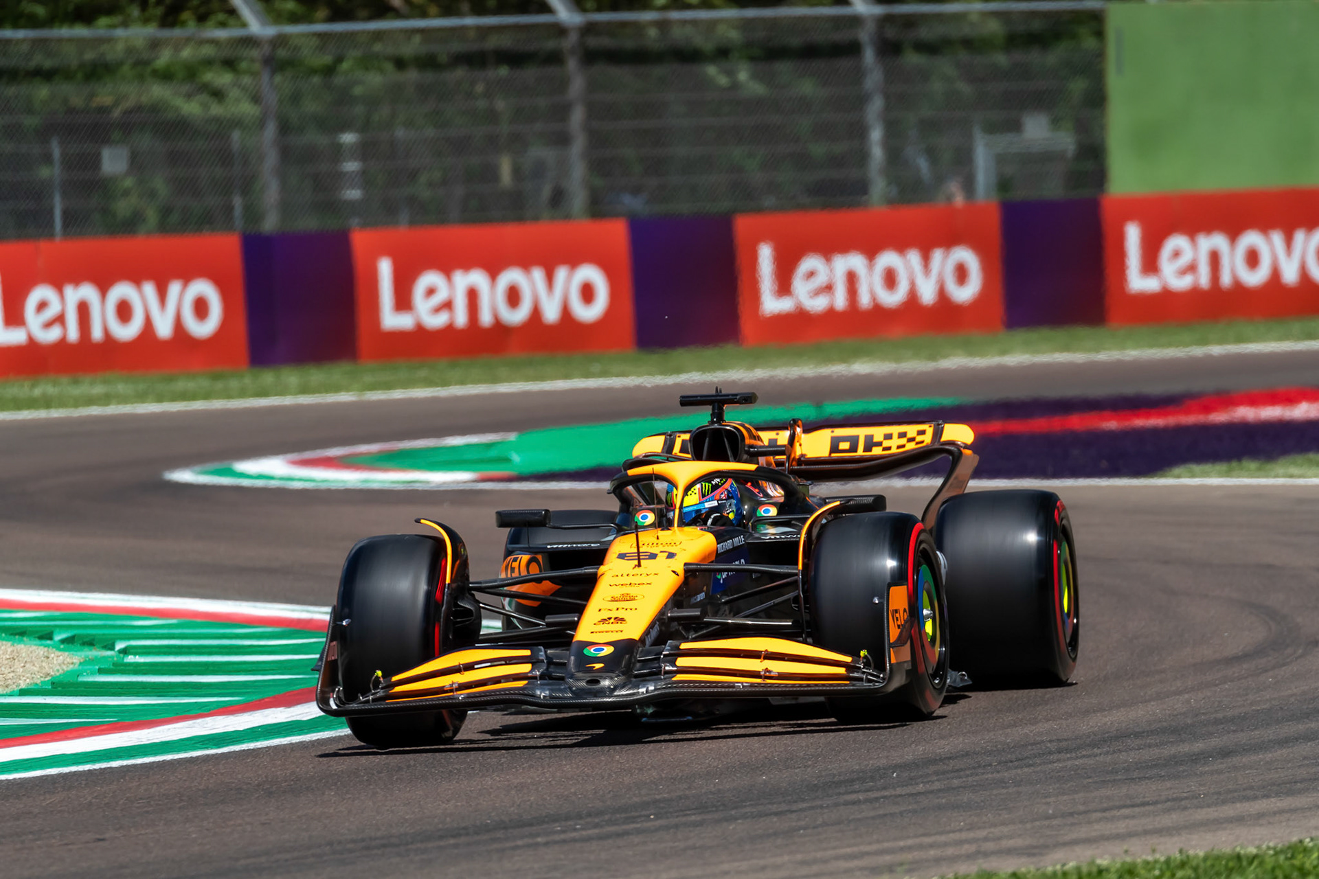 Oscar Piastri #81, McLaren Formula 1 Team; F1 GP Imola / Italien Freitag, 17.05.2024
