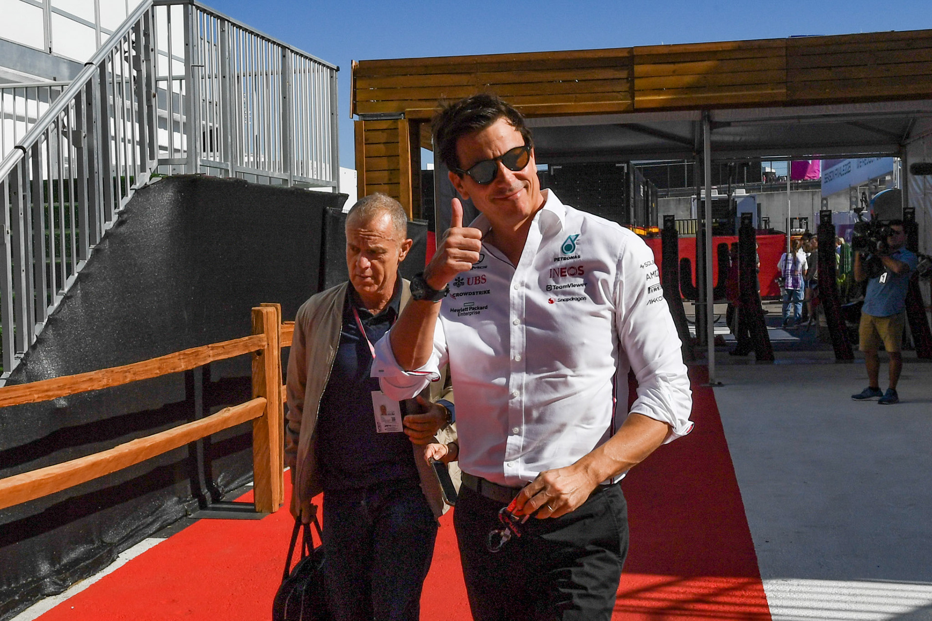 Toto Wolff (AUT) Mercedes AMG F1 Team;Formel 1 GP USA Austin Texas. Freitag 20.10.2023