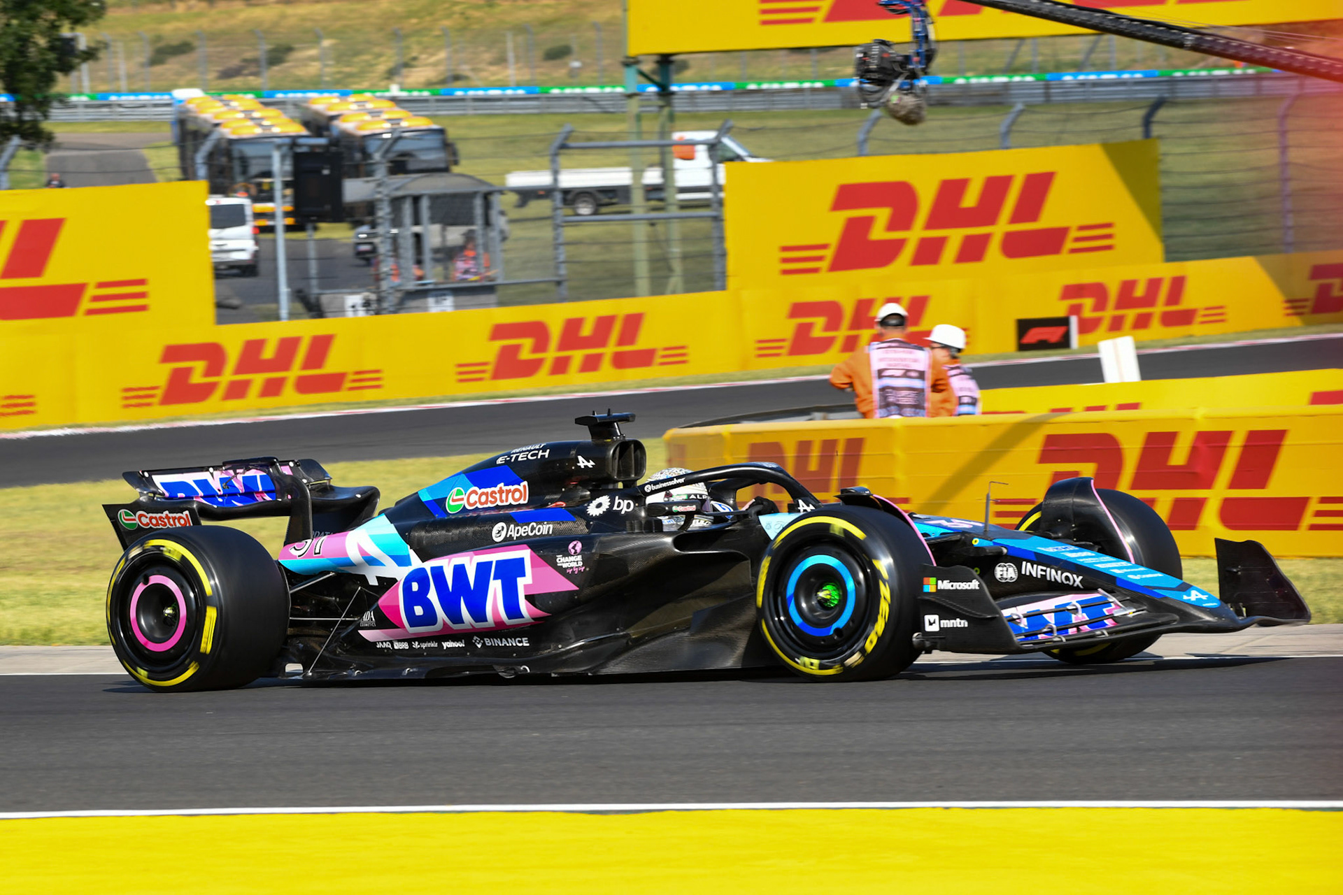 Esteban Ocon #31, BWT Alpine F1 Team;Formel 1 Budapest / Ungarn, 20.07.2024